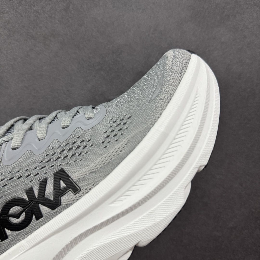 图片[5]-【公司级】HOKA One One BONDI 9 邦迪9代低帮厚底网织轻量休闲运动慢跑鞋 #升级原楦原纸版开发版型 #采用透气针织工程材料鞋面材质 #轻量化材料高弹力泡棉升级中底 #内嵌欧索莱Ortholite® 混合(再生)鞋垫 #外置耐磨防滑橡胶模块❗️ 尺码：36 36.5 37.5 38 39 40 40.5 41 42 42.5 43 44 44.5 45-选品中心