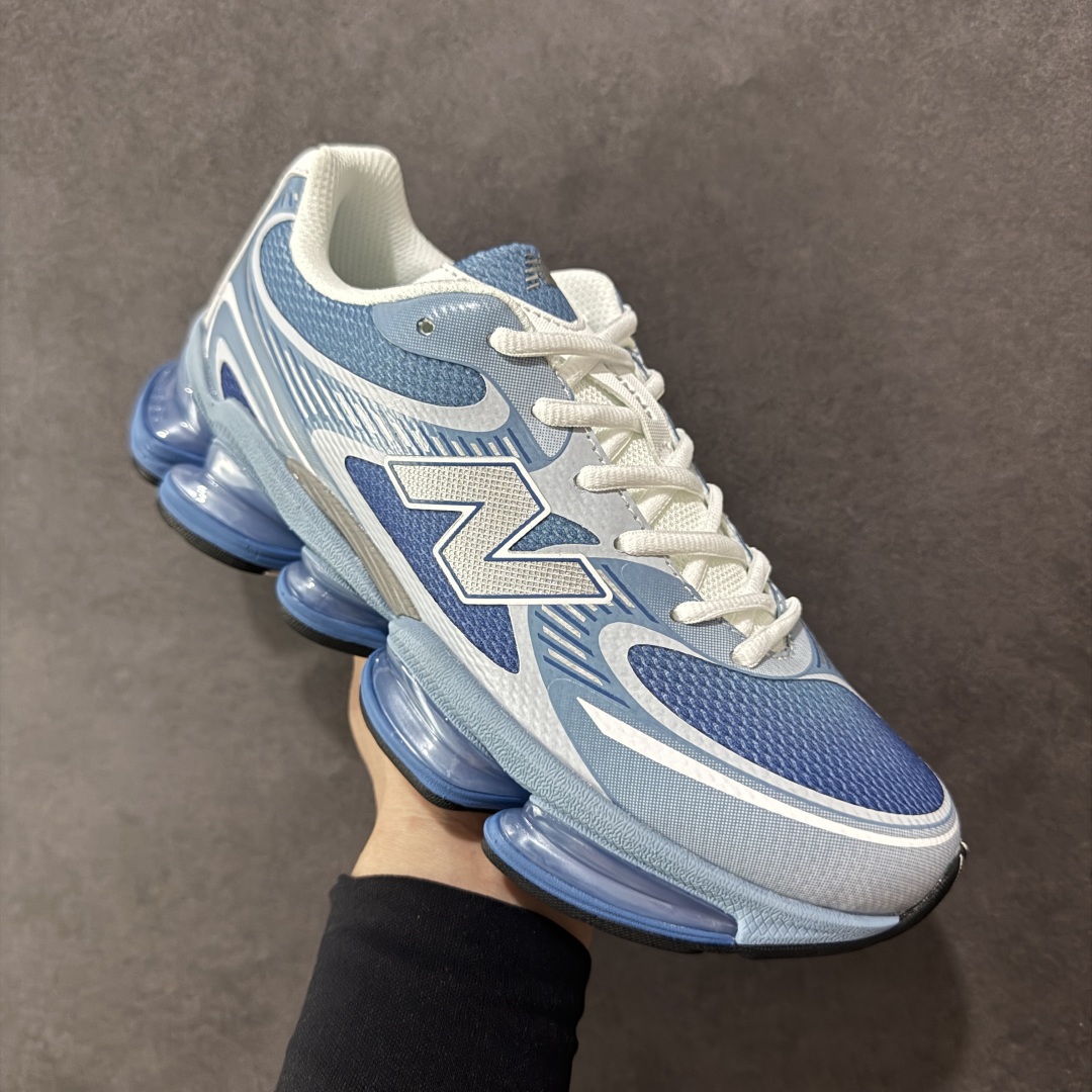 图片[3]-【纯原C版】New Balance 新百伦 NB2000 网面休闲鞋 复古还要机能，NB官方重磅新品。一款融合复古设计与现代科技的跑鞋，以其经典的造型和舒适脚感，成为2025年复古潮流爱好的推荐单品。 极具视觉冲击力的5根ABZORB单元，以及无缝鞋面的设计，加上3M反光材质的装饰，比之前推出的9060系列更夸张，更具未来感。 货号：U2000PBB 尺码：36-45-选品中心