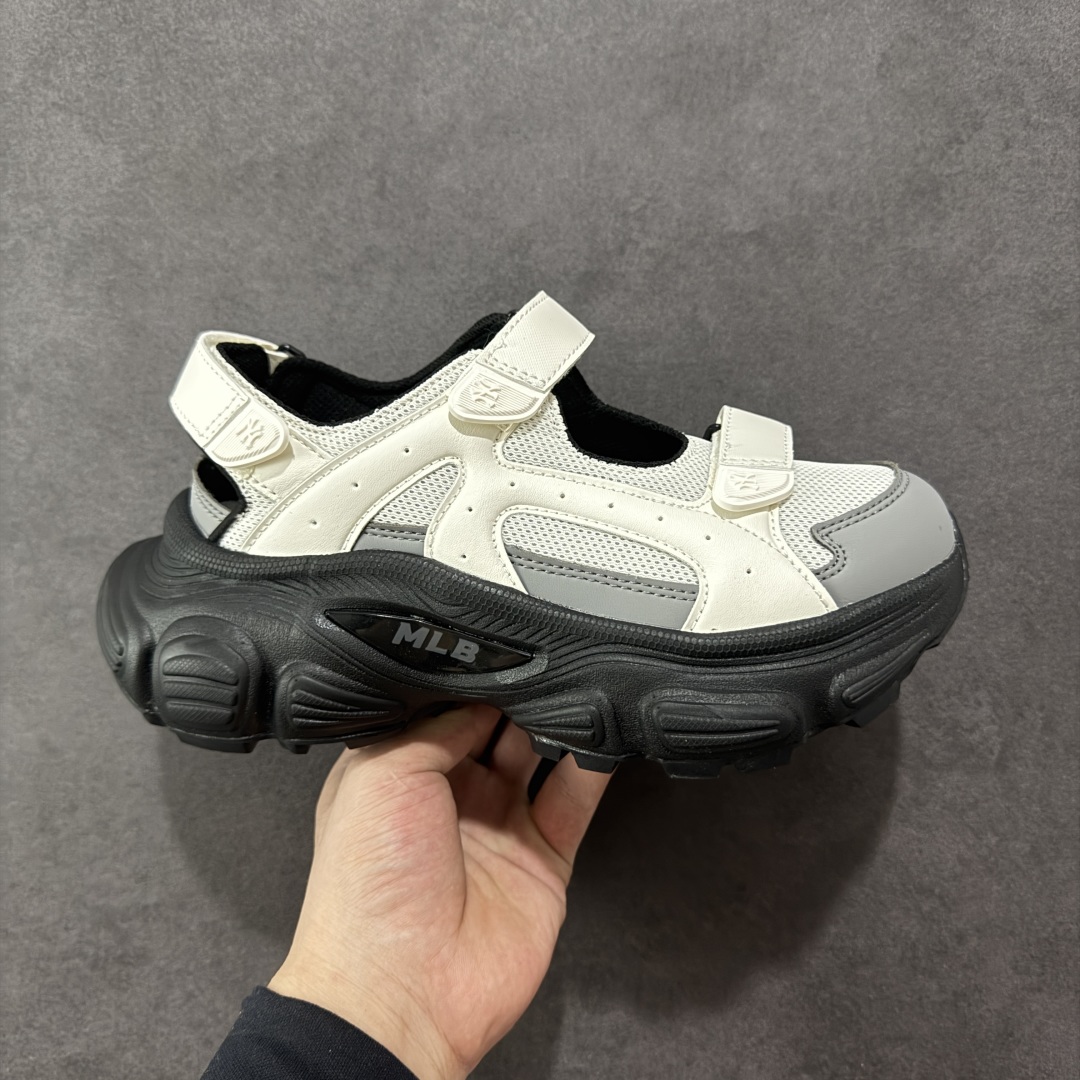 【公司级】网红爆款 MLB Winner Chunky Mask 低帮休闲凉鞋 原厂防伪吊牌 尺码:35 36 36.5 37.5 38 38.5 39 40 41 42 43 44 45-选品中心