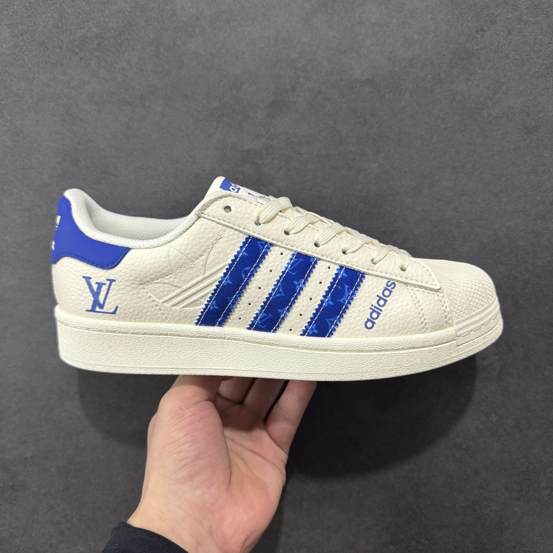  
【定制版】AD Originals Gazelle Indoor LV联名 三叶草复古休闲运动板鞋 
