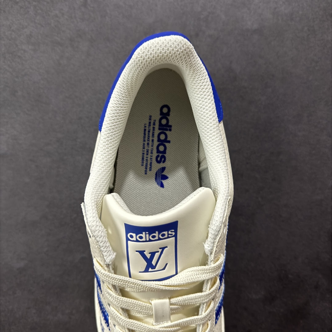  
【定制版】AD Originals Gazelle Indoor LV联名 三叶草复古休闲运动板鞋 