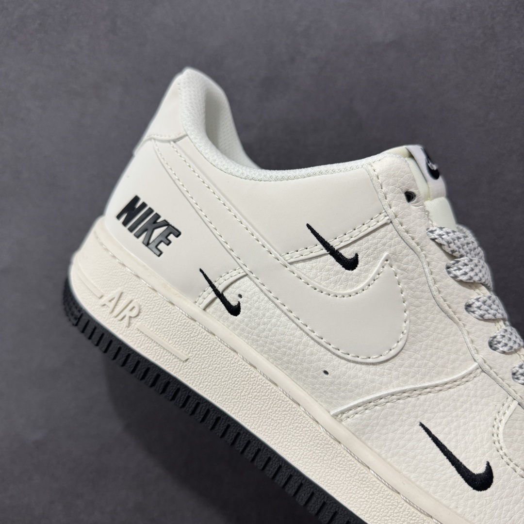 图片[6]-【定制版】Nike Air Force 1\’07 Low 耐克联名 黑小三勾 空军一号低帮休闲板鞋 XX3168-183  #原楦头原纸板 原装鞋盒 定制五金配件 内置全掌气垫 原厂鞋底   尺码：36 36.5 37.5 38 38.5 39 40 40.5 41 42 42.5 43 44 44.5 45-选品中心