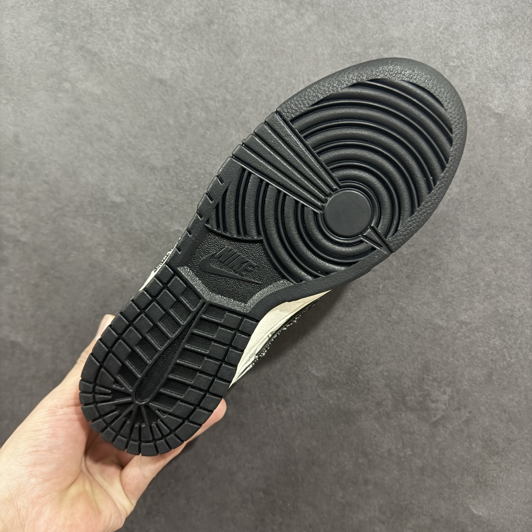 图片[9]-【定制版】Nike SB Dunk Low LV联名 绑带织布黑白勾 周年高端定制 低帮休闲板鞋 YX5066-338  #定制鞋盒 大厂纯原品质出货 超高清洁度 皮料切割干净无任何毛边 细节完美   尺码：36 36.5 37.5 38 36.5 39 40 40.5 41 42 42.5 43 44 44.5 45-选品中心