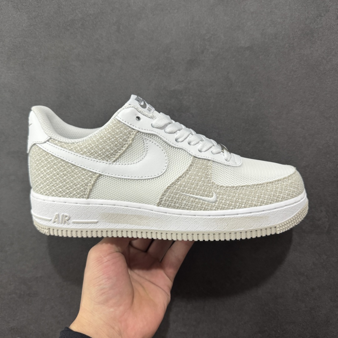 【定制版】Nike Air Force 1\'07 Low 牛仔布小勾 空军一号低帮休闲板鞋  #定制皮料 原厂3D打印 定制鞋盒 原楦原纸板 纯正空军版型 内置全掌气垫 货号：ZH0316-092  尺码：36 36.5 37.5 38 38.5 39 40 40.5 41 42 42.5 43 44 44.5 45-选品中心
