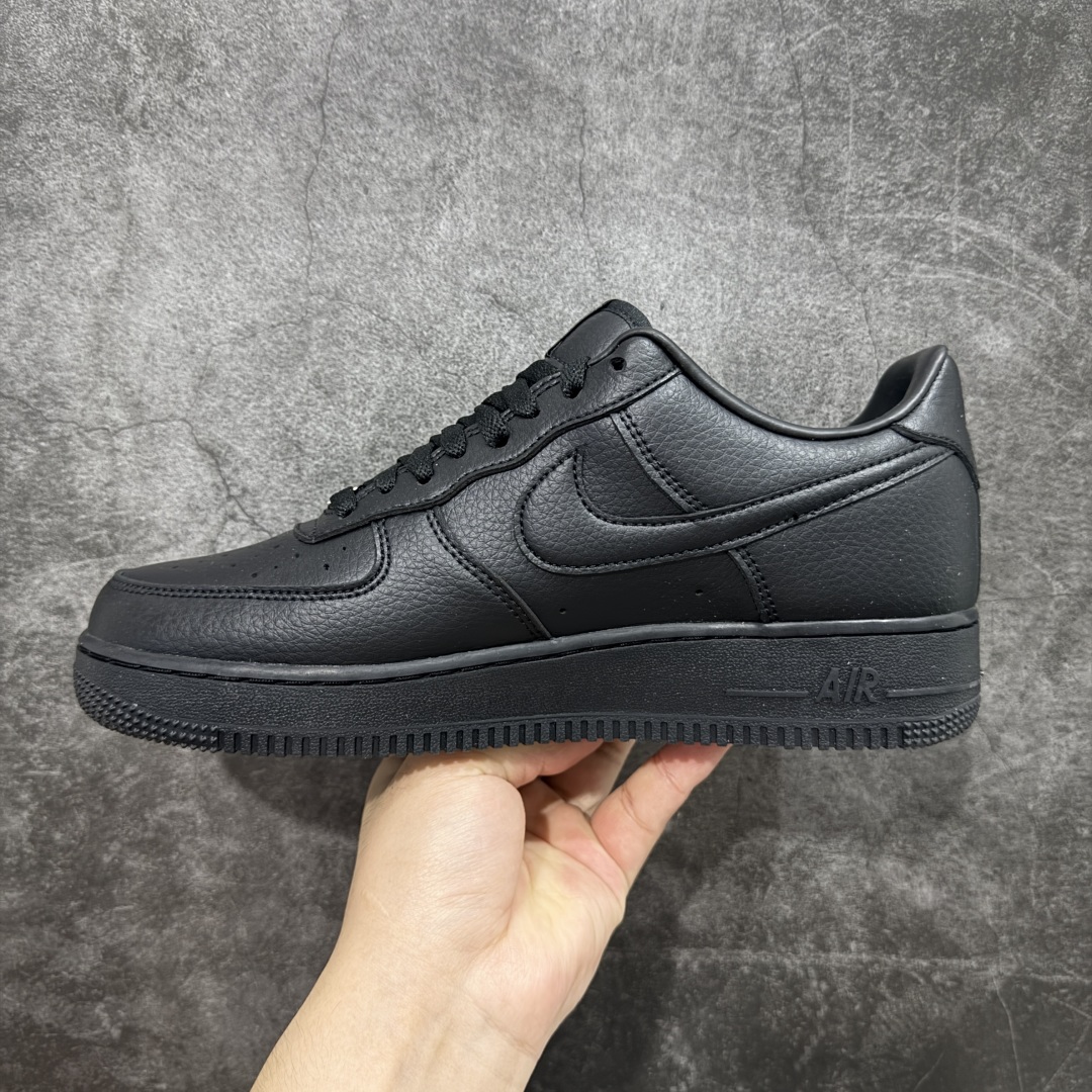 图片[2]-【G纯原】NOCTA x Air Force 1休闲板鞋纯黑 CZ8065-001 独家私模 原厂皮料 配件齐全 原楦原纸板 纯正版型 清洁度完美 内置全掌气垫 尺码：35.5-47.5-选品中心