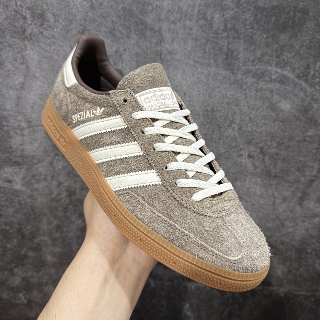  
【纯原版】Adidas Handball Spezial  阿迪达斯经典款牛皮复古休闲板鞋 棕白生胶