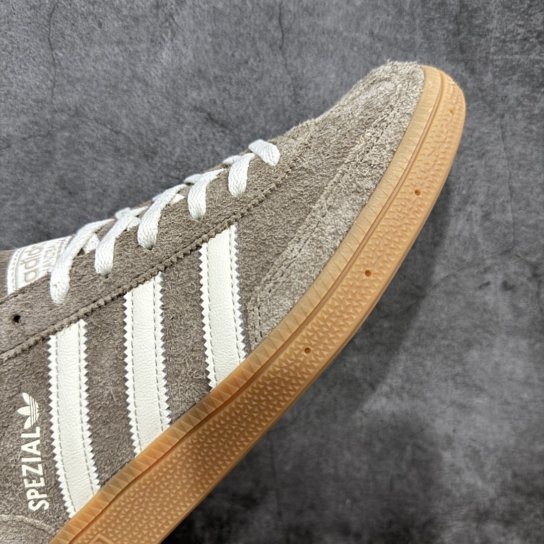  
【纯原版】Adidas Handball Spezial  阿迪达斯经典款牛皮复古休闲板鞋 棕白生胶