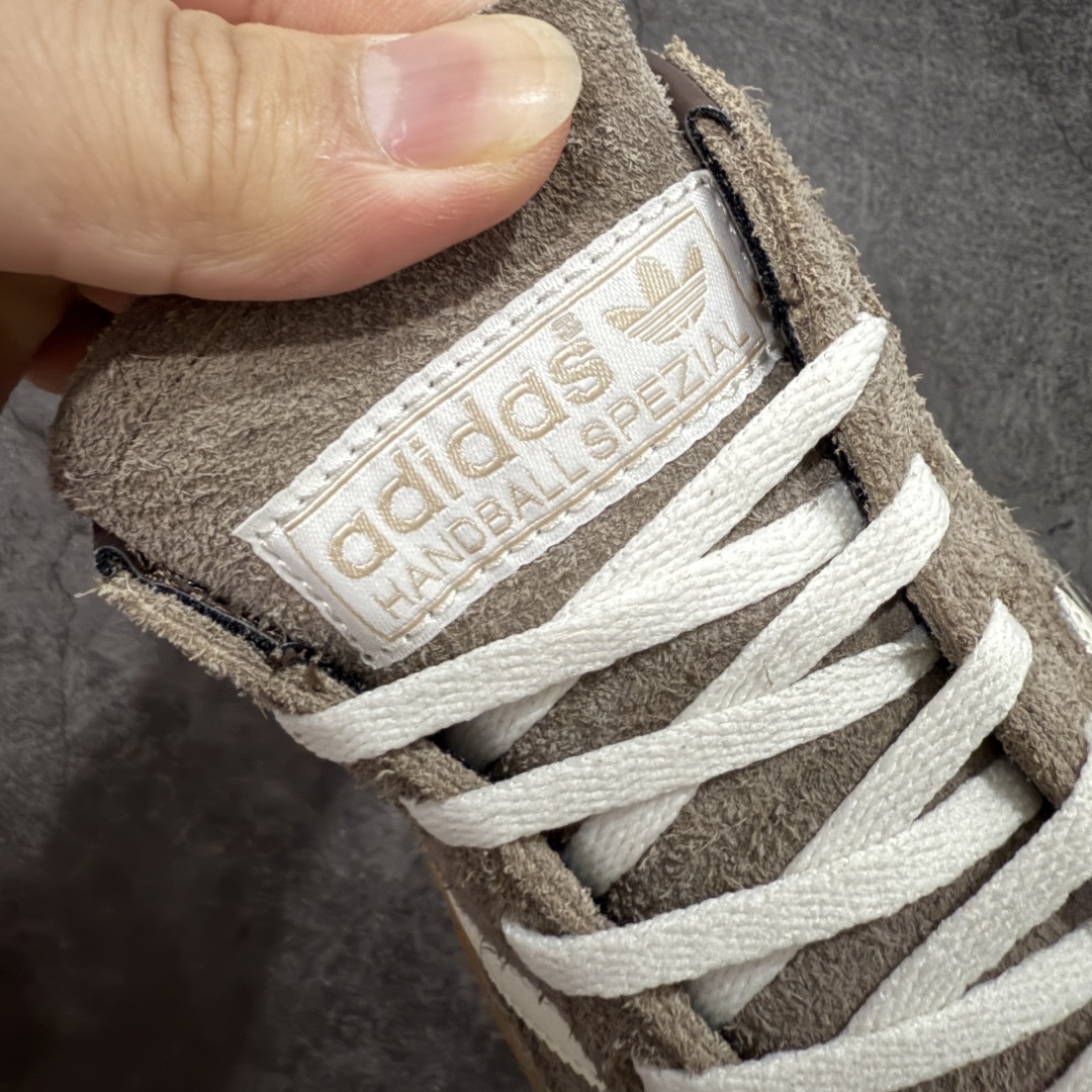  
【纯原版】Adidas Handball Spezial  阿迪达斯经典款牛皮复古休闲板鞋 棕白生胶