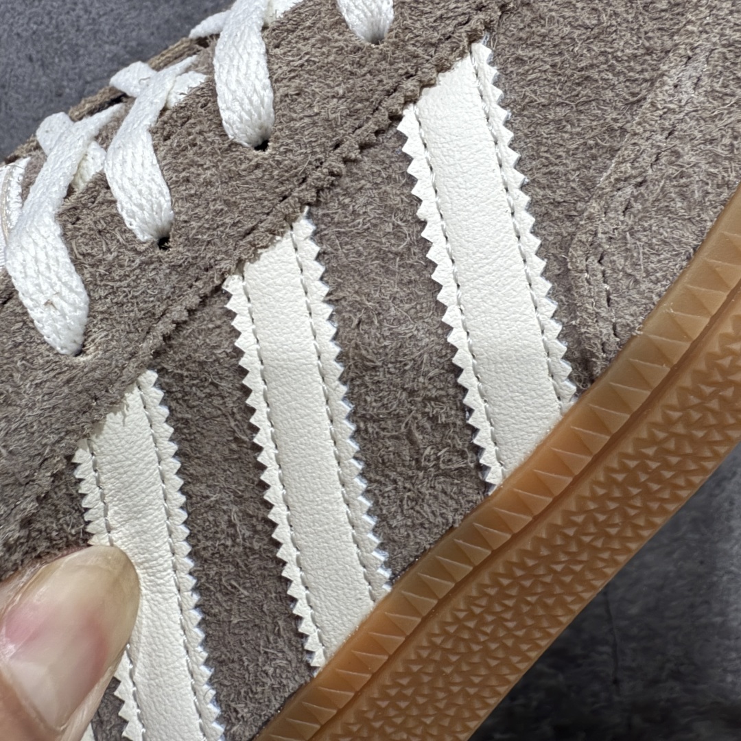  
【纯原版】Adidas Handball Spezial  阿迪达斯经典款牛皮复古休闲板鞋 棕白生胶