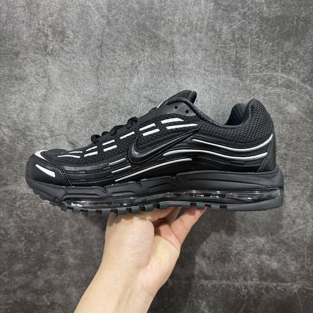 图片[2]-【纯原版】Comme Des Garcons Homme Plus x Nk Air Max TL 2.5 Pack 川久保玲联名气垫跑鞋 纯原版本 鞋款采用透气网眼布和皮革材料 确保了穿着的轻盈与耐用 前掌和后跟上的迷你 Swoosh 标志 彰显了 Nike 品牌的经典元素 后跟和鞋垫上有 CDG 品牌标识 进一步强调了此次的合作身份 货号： FZ4110 002  尺码：36 3675 37.5 38 38.5 39 40 40.5 41 42 42.5 43 44 45-选品中心