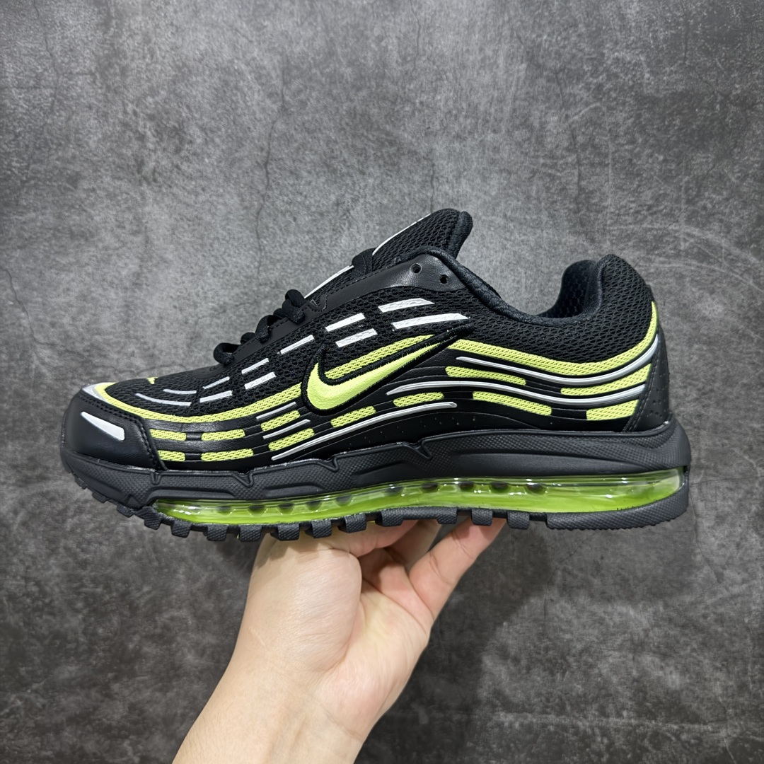 图片[2]-【纯原版】Comme Des Garcons Homme Plus x Nk Air Max TL 2.5 Pack 川久保玲联名气垫跑鞋 纯原版本 鞋款采用透气网眼布和皮革材料 确保了穿着的轻盈与耐用 前掌和后跟上的迷你 Swoosh 标志 彰显了 Nike 品牌的经典元素 后跟和鞋垫上有 CDG 品牌标识 进一步强调了此次的合作身份 货号： FZ4110 003  尺码：36 3675 37.5 38 38.5 39 40 40.5 41 42 42.5 43 44 45-选品中心