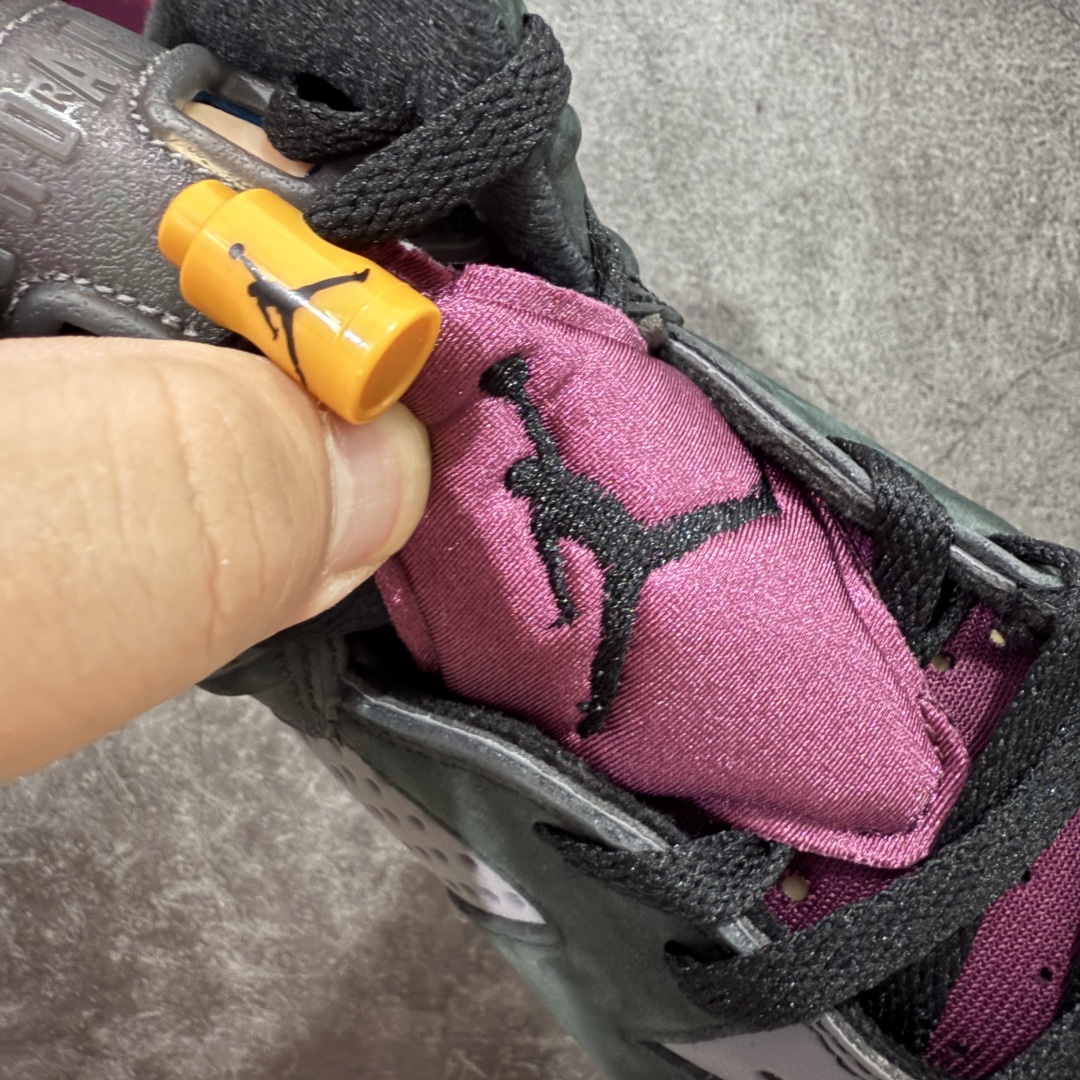图片[5]-【原厂版本】 Air Jordan AJ6 Retro \”bordeaux\” 灰黑紫 酒红波尔多 CT8529-063 原楦原纸板 正品既视感十足‼️ 采购原厂皮料 到手可放心比对原鞋 上脚百分百充当正品驾驭 真正原装公司级完美鞋型 一切细节实拍所见所得！纸板中底、钢印 完美版型 一应俱全外贸专供 发国外寄售可稳妥充正操作 尺码：40 40.5 41 42 42.5 43 44 44.5 45 46 47.5-选品中心