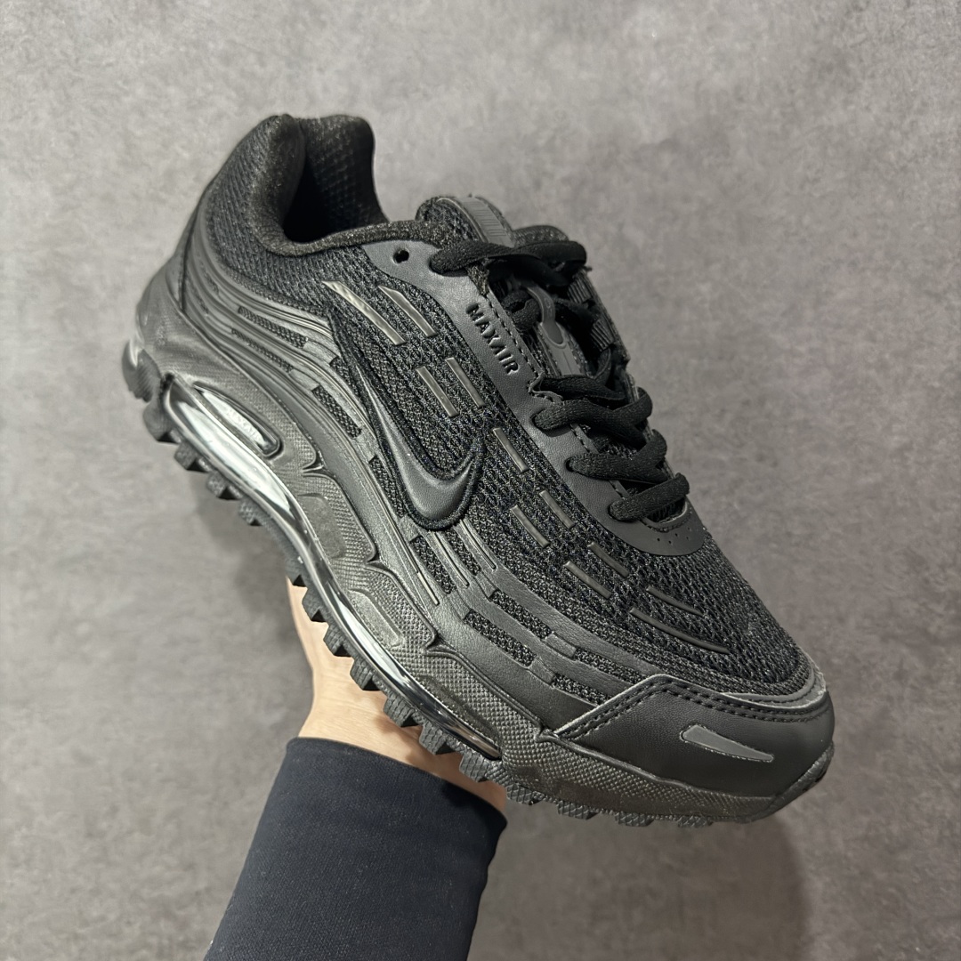 图片[3]-【外贸版】NiKe Air Max TL 2.5 耐克全掌气垫 减震 耐磨 休闲跑步鞋FZ4110-004 外贸工厂出品 整体细节版型做的OK 清洁度很高 外贸爆款 这两年复古风格鞋款在街头出镜率不低，再加上侃爷上脚带节奏，让 Air Max TL 2.5 又火了一把，Air Max TL 2.5复刻自经典 Air Max TL 系列，保留了 2000 年代初的设计精髓，同时融入现代细节，兼具复古与潮流气息，以 Air Max 97 为灵感设计 搭配全掌式 Max Air 气垫提供卓越的缓震性能，长时间穿着时脚感柔软，适合日常通勤或休闲活动。鞋垫与中底结合良好，支撑性佳，减轻脚部疲劳，无论是步行还是站立都能保持舒适 尺码：36-45没半码-选品中心