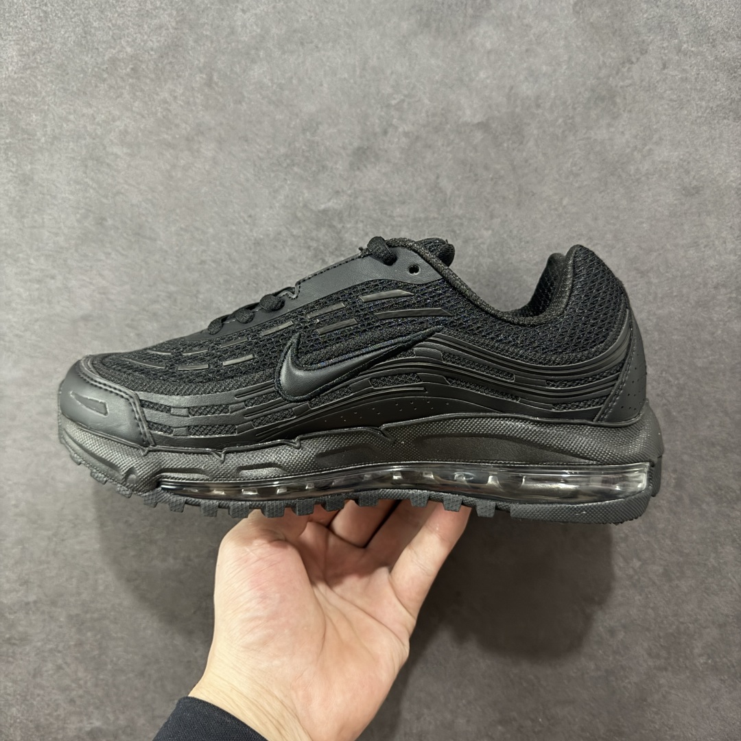 图片[2]-【外贸版】NiKe Air Max TL 2.5 耐克全掌气垫 减震 耐磨 休闲跑步鞋FZ4110-004 外贸工厂出品 整体细节版型做的OK 清洁度很高 外贸爆款 这两年复古风格鞋款在街头出镜率不低，再加上侃爷上脚带节奏，让 Air Max TL 2.5 又火了一把，Air Max TL 2.5复刻自经典 Air Max TL 系列，保留了 2000 年代初的设计精髓，同时融入现代细节，兼具复古与潮流气息，以 Air Max 97 为灵感设计 搭配全掌式 Max Air 气垫提供卓越的缓震性能，长时间穿着时脚感柔软，适合日常通勤或休闲活动。鞋垫与中底结合良好，支撑性佳，减轻脚部疲劳，无论是步行还是站立都能保持舒适 尺码：36-45没半码-选品中心