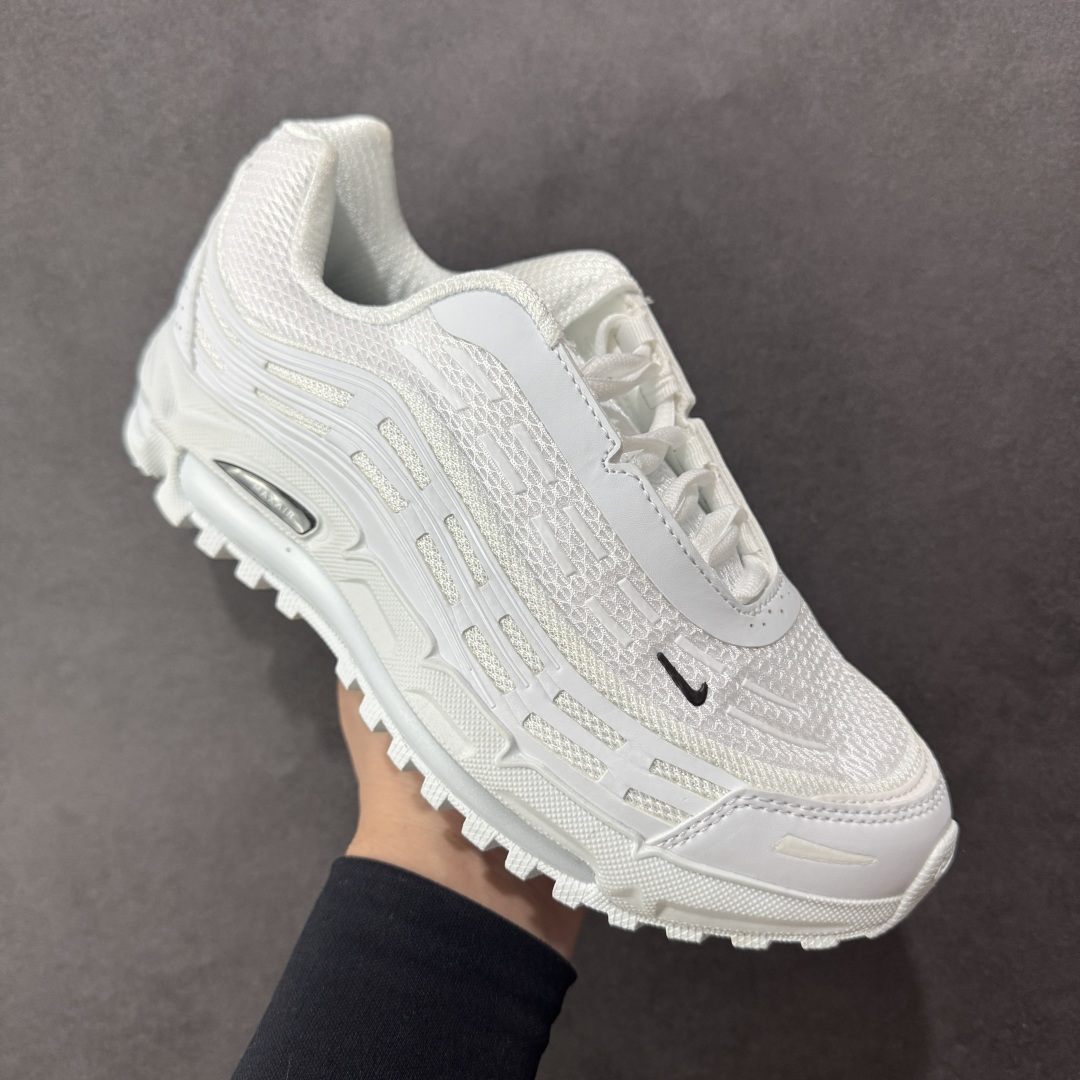 图片[3]-【外贸版】NiKe Air Max TL 2.5 耐克全掌气垫 减震 耐磨 休闲跑步鞋FZ4110-018 外贸工厂出品 整体细节版型做的OK 清洁度很高 外贸爆款 这两年复古风格鞋款在街头出镜率不低，再加上侃爷上脚带节奏，让 Air Max TL 2.5 又火了一把，Air Max TL 2.5复刻自经典 Air Max TL 系列，保留了 2000 年代初的设计精髓，同时融入现代细节，兼具复古与潮流气息，以 Air Max 97 为灵感设计 搭配全掌式 Max Air 气垫提供卓越的缓震性能，长时间穿着时脚感柔软，适合日常通勤或休闲活动。鞋垫与中底结合良好，支撑性佳，减轻脚部疲劳，无论是步行还是站立都能保持舒适 尺码：36-45没半码-选品中心