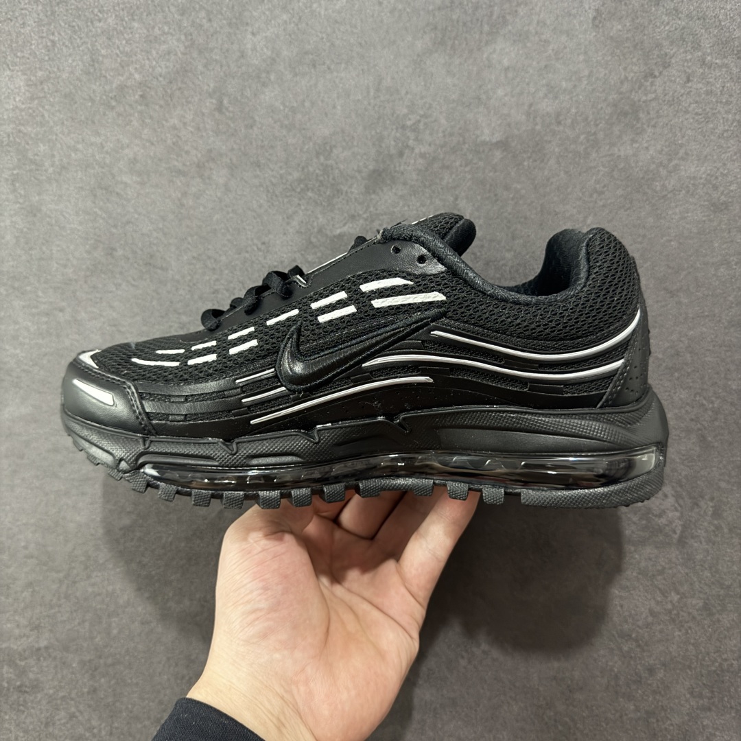 图片[2]-【外贸版】NiKe Air Max TL 2.5 耐克全掌气垫 减震 耐磨 休闲跑步鞋FZ4110-002 外贸工厂出品 整体细节版型做的OK 清洁度很高 外贸爆款 这两年复古风格鞋款在街头出镜率不低，再加上侃爷上脚带节奏，让 Air Max TL 2.5 又火了一把，Air Max TL 2.5复刻自经典 Air Max TL 系列，保留了 2000 年代初的设计精髓，同时融入现代细节，兼具复古与潮流气息，以 Air Max 97 为灵感设计 搭配全掌式 Max Air 气垫提供卓越的缓震性能，长时间穿着时脚感柔软，适合日常通勤或休闲活动。鞋垫与中底结合良好，支撑性佳，减轻脚部疲劳，无论是步行还是站立都能保持舒适 尺码：36-45没半码-选品中心