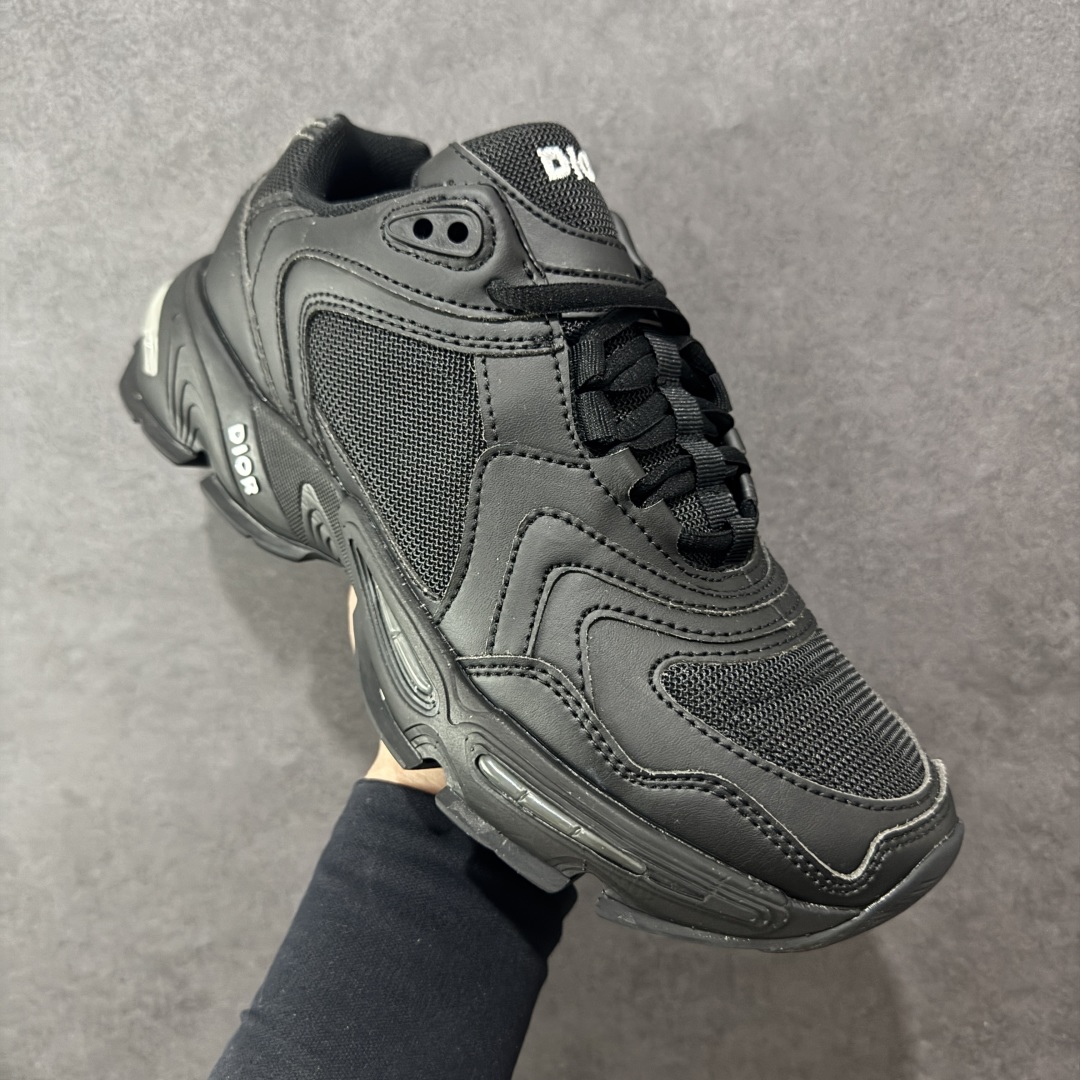 图片[3]-【广东纯原版】DIOR迪奥CD1低帮运动休闲鞋。鞋舌饰以“DIOR”标志，搭配轻盈的橡胶鞋底。鞋面采用透气网面，夏季必备单品 可与各式休闲或运动单品随心搭配。 尺码：40，41，42，43，44，45 男款，运动鞋码！-选品中心