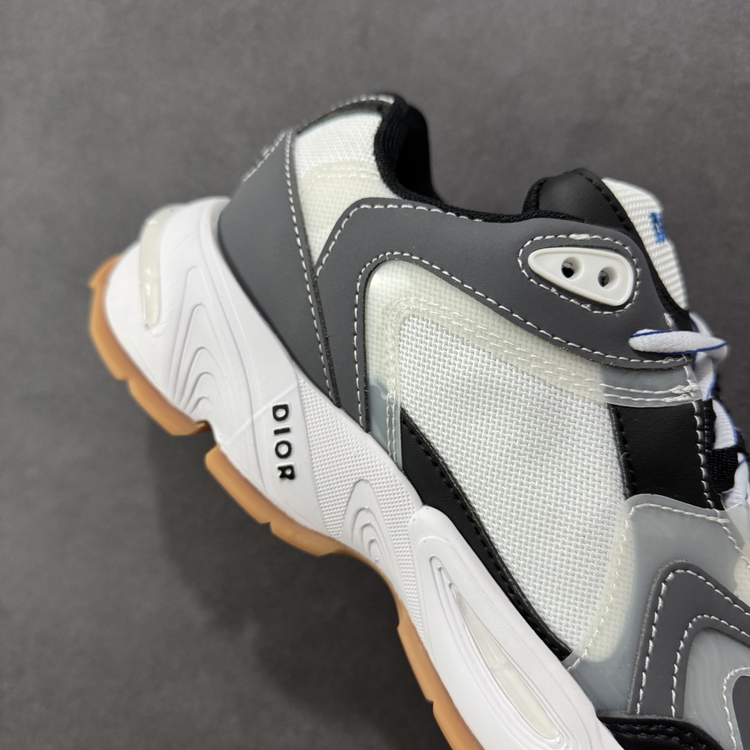 图片[6]-【广东纯原版】DIOR迪奥CD1低帮运动休闲鞋。鞋舌饰以“DIOR”标志，搭配轻盈的橡胶鞋底。鞋面采用透气网面，夏季必备单品 可与各式休闲或运动单品随心搭配。 尺码：40，41，42，43，44，45 男款，运动鞋码！-选品中心