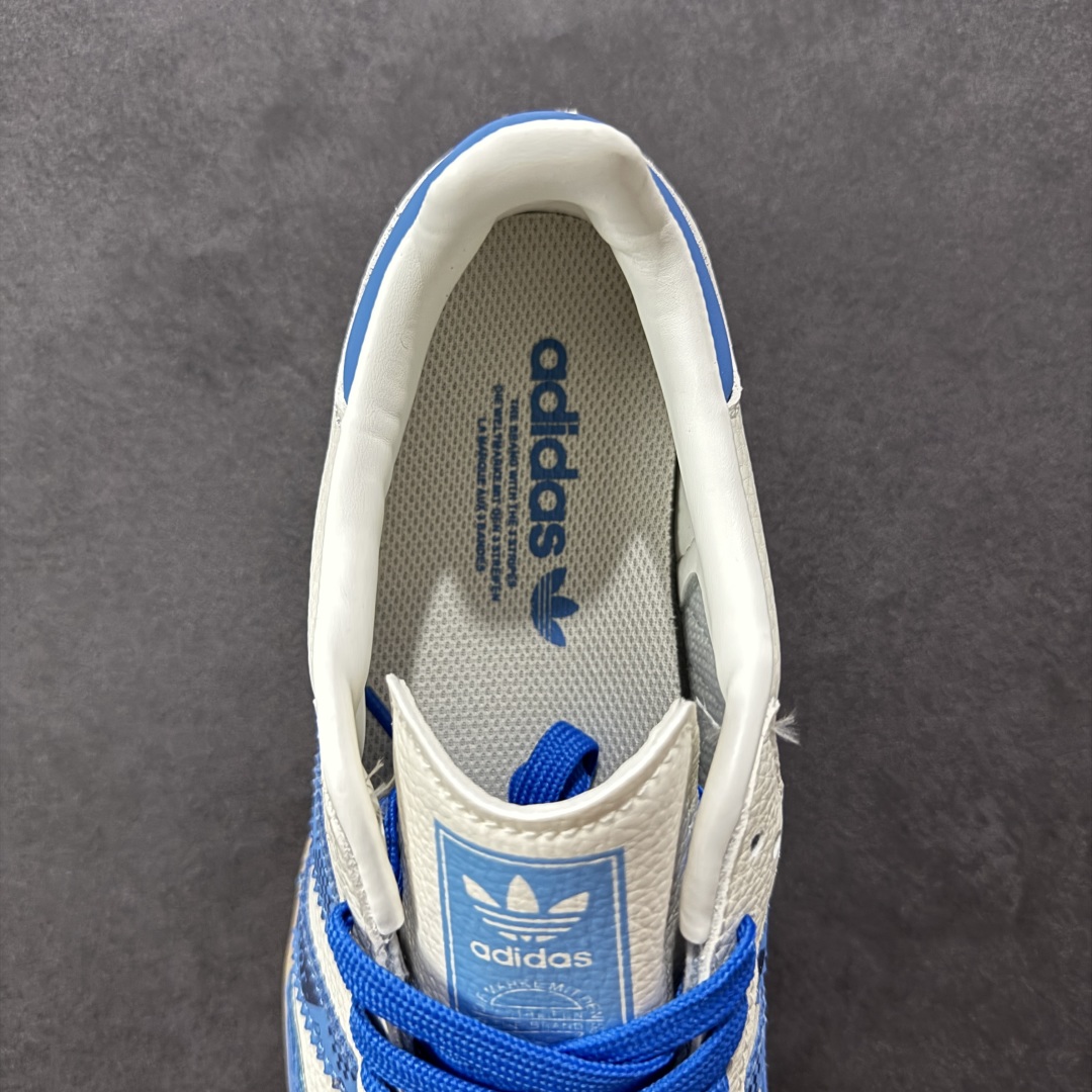 图片[7]-【定制版】adidas originals Samba OG x DIOR 蓝白 桑巴舞系列复古经典轻便板鞋 此款以简约大方的造型设计 给人以随性休闲的时尚格调 穿着舒适轻便，运动灵活自如 满足日常个性穿搭 货号：XR0004 尺码：36 36.5 37 38 38.5 39 40 40.5 41 42 42.5 43 44 44.5 45-选品中心