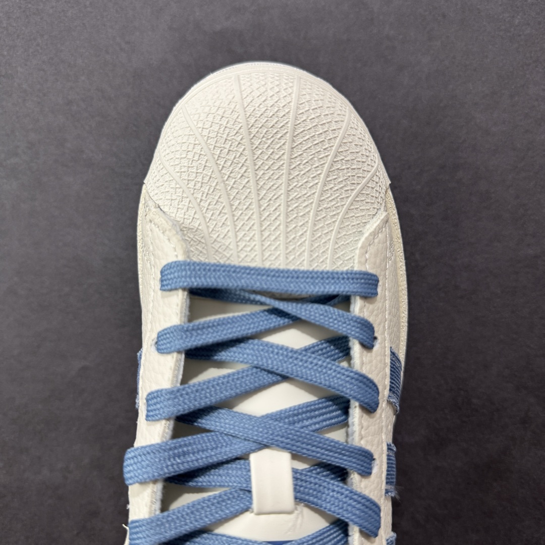 图片[8]-【定制版】AD Originals Superstar x DIOR 白蓝 采用全新头层拼接皮革材质 后跟采用特色3D立体印字 渠道正品订单 诠释市场最高工艺水平 全鞋进口头层皮料打造 区别市面普通真标版本，进出专柜无压力 货号：AD8010 尺码：36-45-选品中心