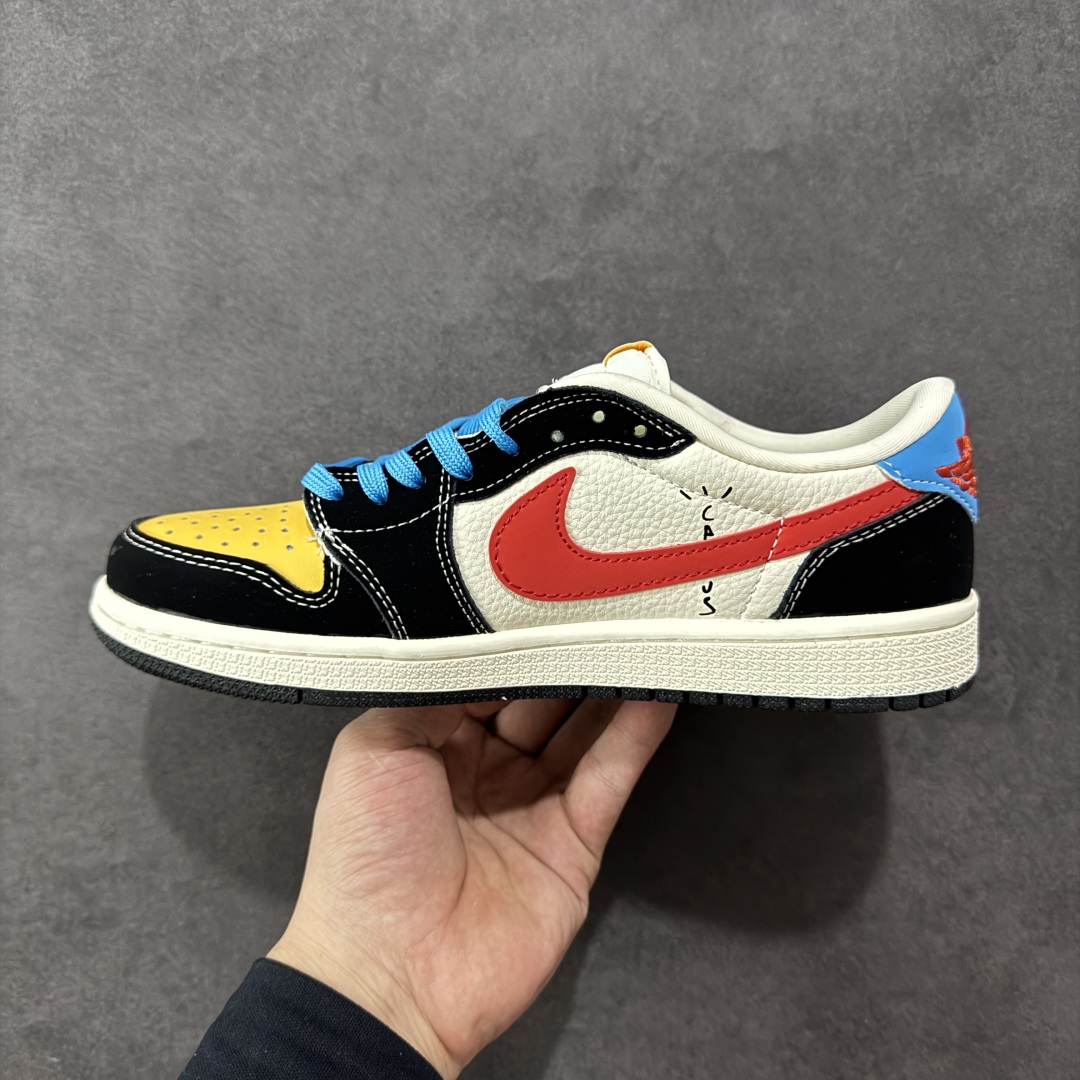 图片[6]-【定制版】Air Jordan 1 xavis Scott AJ1倒勾 乔一倒钩 斯图西联名款 低帮文化篮球鞋 完美品质出货 细节如图所示 鞋面切割工整 冲孔整齐干净 中底拉帮线 货号： XB1979 003 尺码： 36 36.5 37.5 38 38.5 39 40 40.5 41 42 42.5 43 44 45-选品中心