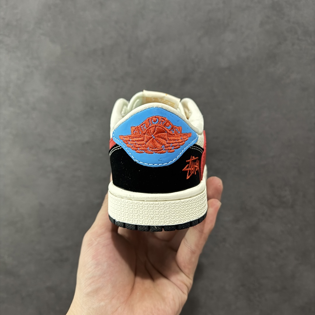 图片[3]-【定制版】Air Jordan 1 xavis Scott AJ1倒勾 乔一倒钩 斯图西联名款 低帮文化篮球鞋 完美品质出货 细节如图所示 鞋面切割工整 冲孔整齐干净 中底拉帮线 货号： XB1979 003 尺码： 36 36.5 37.5 38 38.5 39 40 40.5 41 42 42.5 43 44 45-选品中心