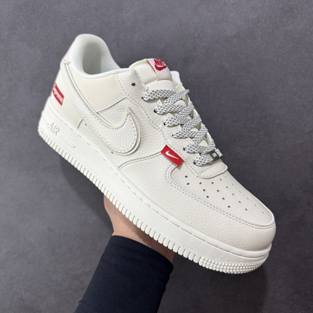 NIke Air Force 1 '07 Low “Supreme联名——百搭米色”空军一号 低帮 运动鞋 休闲鞋  CS5288-011