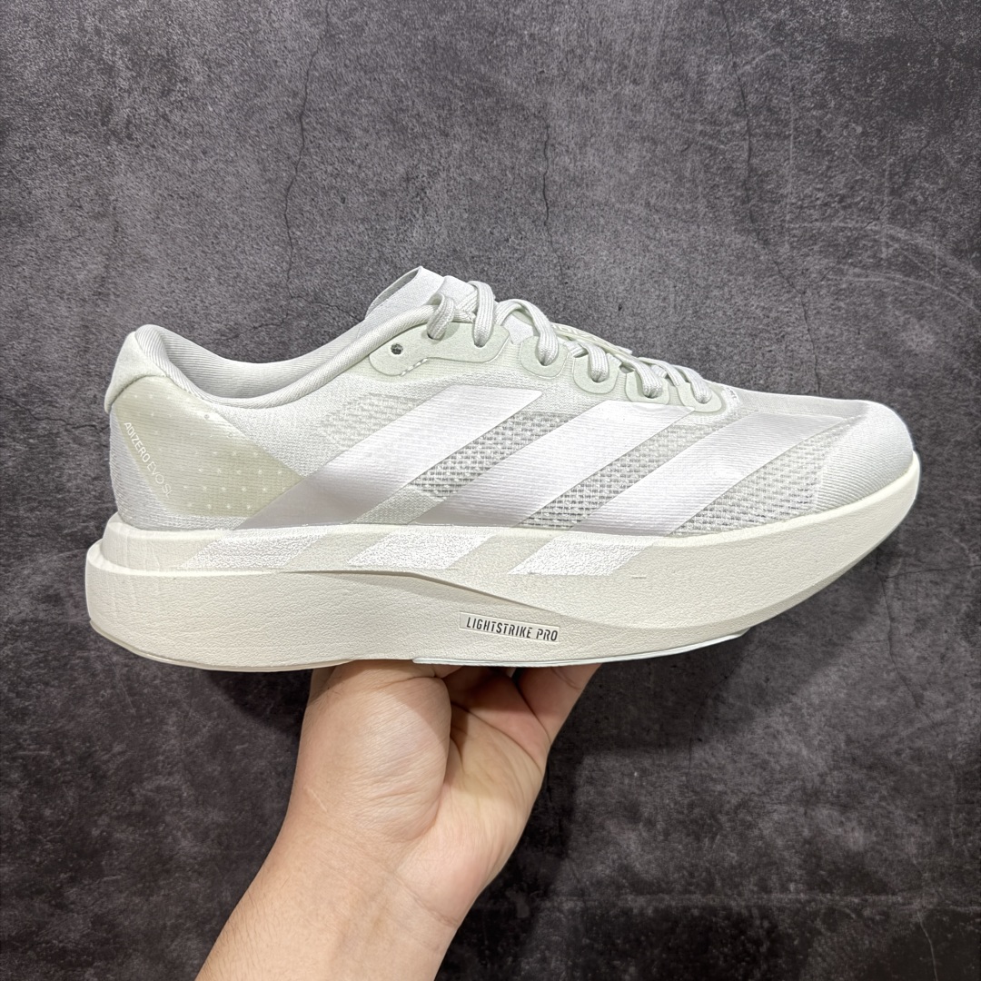 【PK版】AD Adizero Evo SL M 零度系列马拉松轻量竞速运动跑鞋 JR5840 薄荷绿 原材料 内置碳板 原厂网纱潮流 超临界发泡大底 脚感软弹度与原版非常接近 细节目前市场最接近原版品质 尺码：36 36.5 37.5 38 38.5 39 40 40.5 41 42 42.5 43 44 44.5 45 46-选品中心