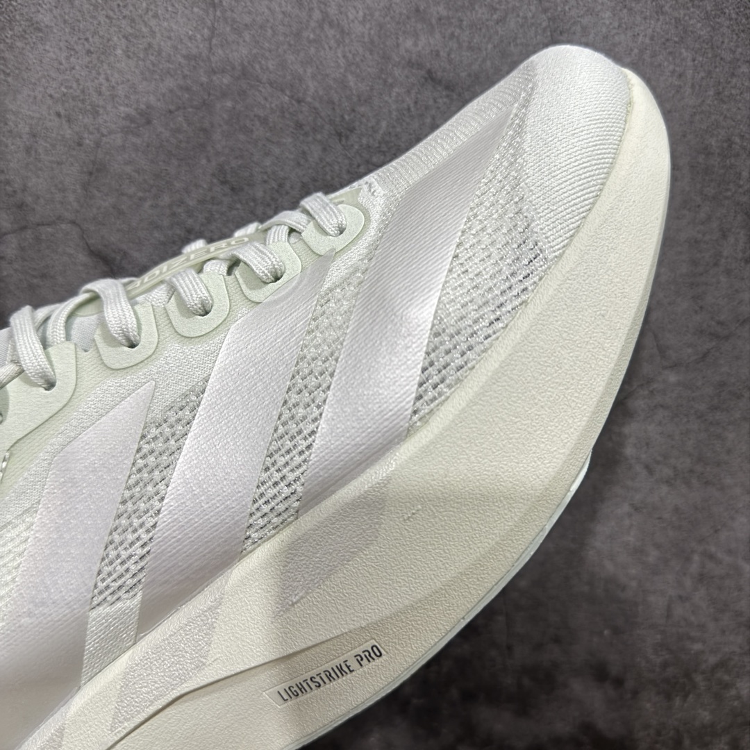 图片[6]-【PK版】AD Adizero Evo SL M 零度系列马拉松轻量竞速运动跑鞋 JR5840 薄荷绿 原材料 内置碳板 原厂网纱潮流 超临界发泡大底 脚感软弹度与原版非常接近 细节目前市场最接近原版品质 尺码：36 36.5 37.5 38 38.5 39 40 40.5 41 42 42.5 43 44 44.5 45 46-选品中心