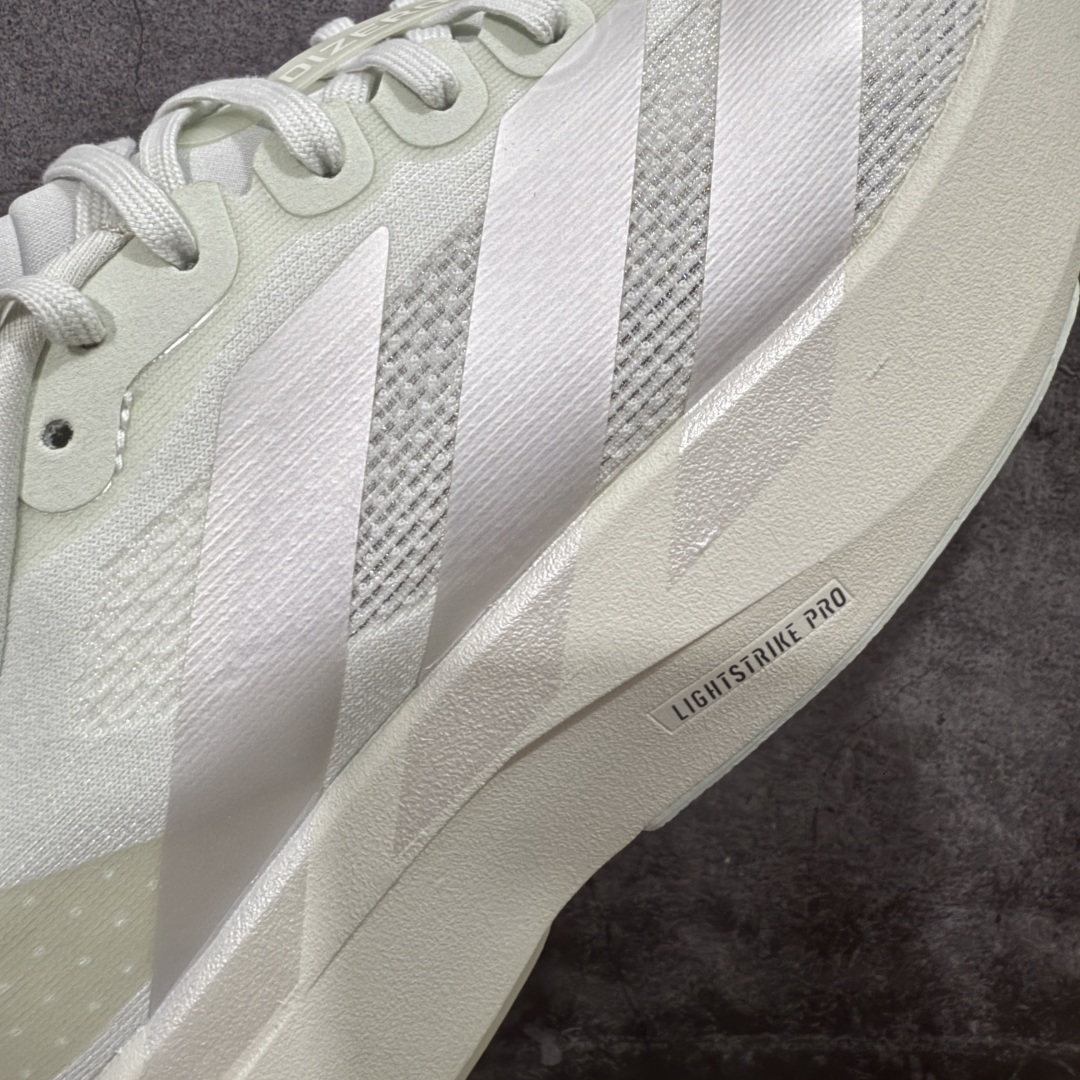 图片[4]-【PK版】AD Adizero Evo SL M 零度系列马拉松轻量竞速运动跑鞋 JR5840 薄荷绿 原材料 内置碳板 原厂网纱潮流 超临界发泡大底 脚感软弹度与原版非常接近 细节目前市场最接近原版品质 尺码：36 36.5 37.5 38 38.5 39 40 40.5 41 42 42.5 43 44 44.5 45 46-选品中心