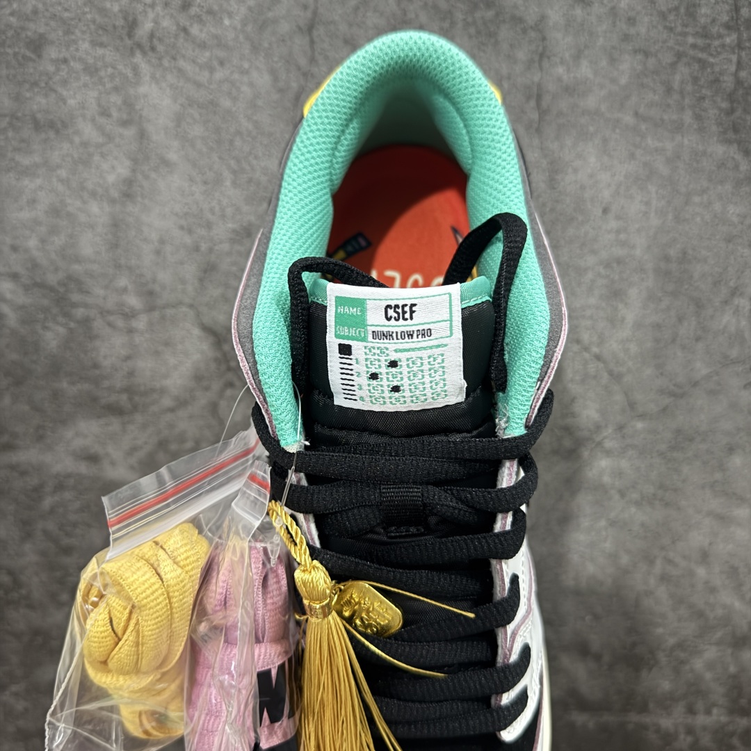  
【纯原Z版】Csef x Nike SB Dunk Low滑板教育基金会联名 复古低帮休闲运动滑板板
