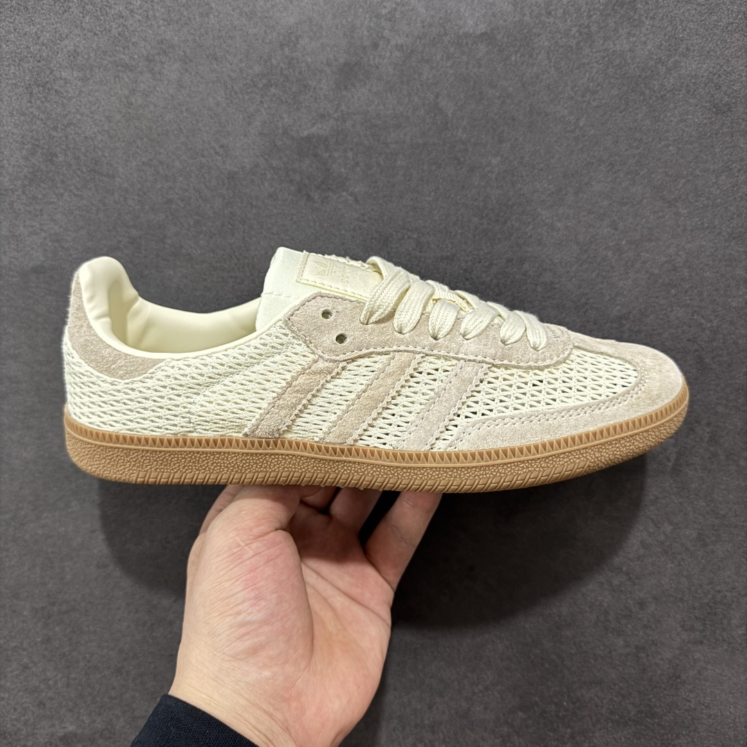 【正确版】Adidas Samba OG 桑巴舞街头系列德训运动板鞋 采用固色翻毛皮组合牛剖革鞋面材质 外置正确3层组合围条加厚烟胶橡胶大底 货号:KK3528 尺码:35 36 36.5 37.5 38 38.5 39 40 40.5 41 42 42.5 43 44 45-选品中心