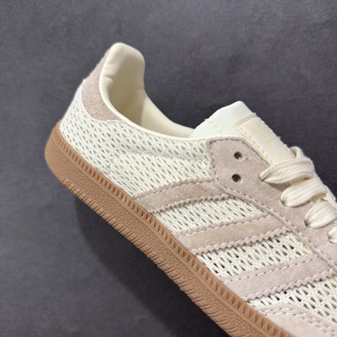 图片[6]-【正确版】Adidas Samba OG 桑巴舞街头系列德训运动板鞋 采用固色翻毛皮组合牛剖革鞋面材质 外置正确3层组合围条加厚烟胶橡胶大底 货号：KK3528 尺码：35 36 36.5 37.5 38 38.5 39 40 40.5 41 42 42.5 43 44 45-选品中心