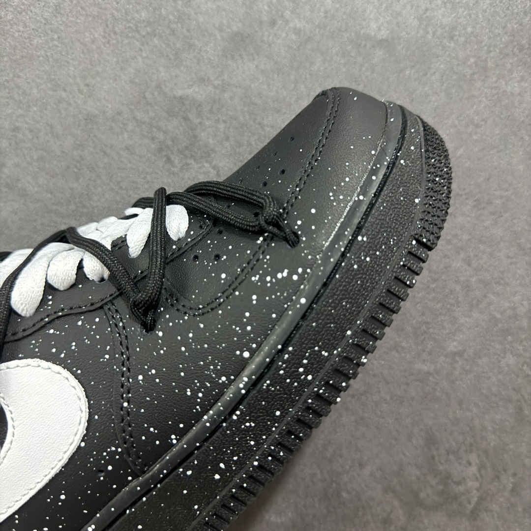 图片[5]-【定制版】Nike Air Force 1\’07 Low 白色满天星泼墨 空军一号低帮休闲板鞋 ZH0316-090  #定制皮料 原厂3D打印 定制鞋盒 原楦原纸板 纯正空军版型 内置全掌气垫  尺码：36 36.5 37.5 38 38.5 39 40 40.5 41 42 42.5 43 44 44.5 45-选品中心