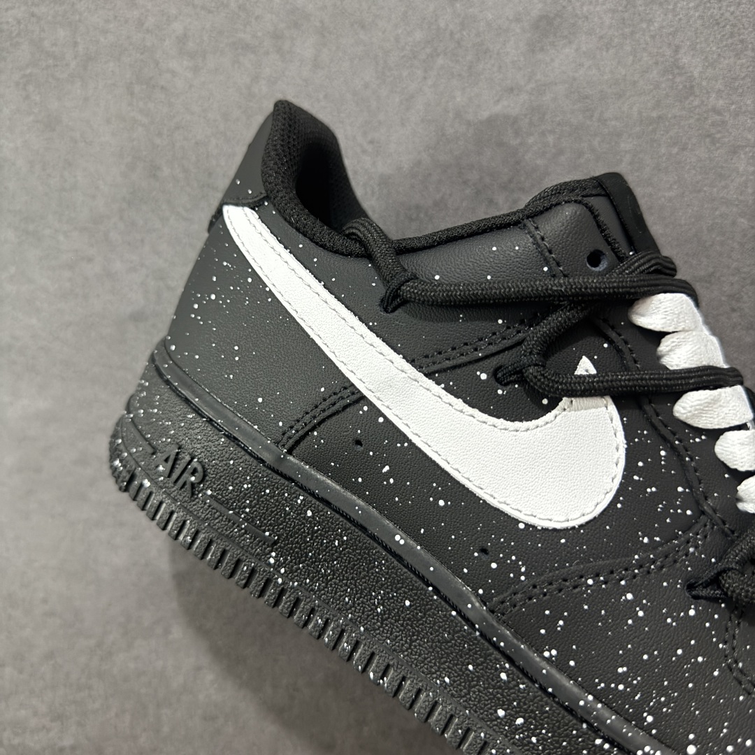 图片[6]-【定制版】Nike Air Force 1\’07 Low 白色满天星泼墨 空军一号低帮休闲板鞋 ZH0316-090  #定制皮料 原厂3D打印 定制鞋盒 原楦原纸板 纯正空军版型 内置全掌气垫  尺码：36 36.5 37.5 38 38.5 39 40 40.5 41 42 42.5 43 44 44.5 45-选品中心