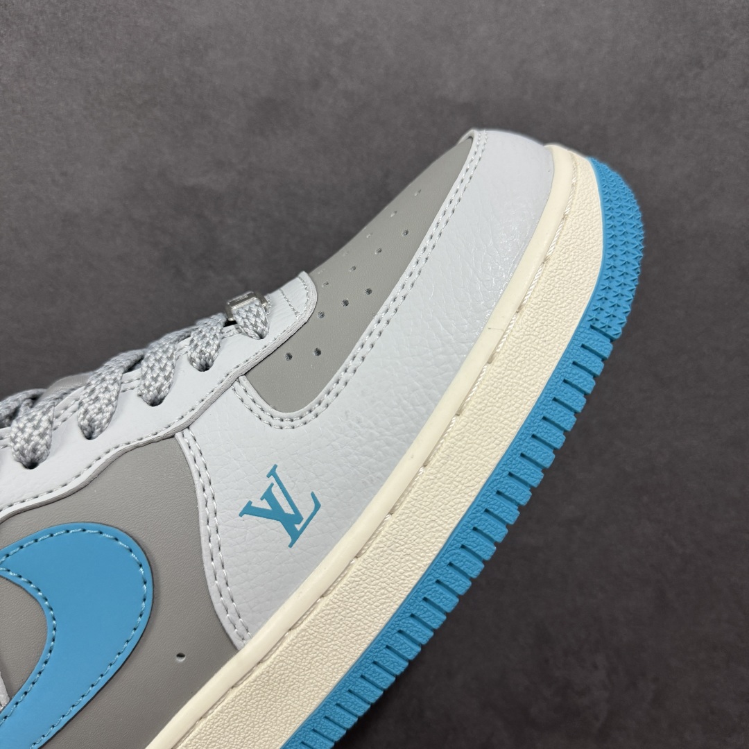 图片[5]-【定制版】Nike Air Force 1\’07 Low LV联名 灰蓝底 空军一号低帮休闲板鞋 JJ2508-704  #原楦头原纸板 原装鞋盒 定制五金配件 内置全掌气垫 原厂鞋底  尺码：36 36.5 37.5 38 38.5 39 40 40.5 41 42 42.5 43 44 44.5 45-选品中心