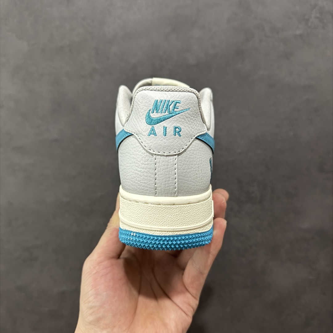 图片[4]-【定制版】Nike Air Force 1\’07 Low LV联名 灰蓝底 空军一号低帮休闲板鞋 JJ2508-704  #原楦头原纸板 原装鞋盒 定制五金配件 内置全掌气垫 原厂鞋底  尺码：36 36.5 37.5 38 38.5 39 40 40.5 41 42 42.5 43 44 44.5 45-选品中心