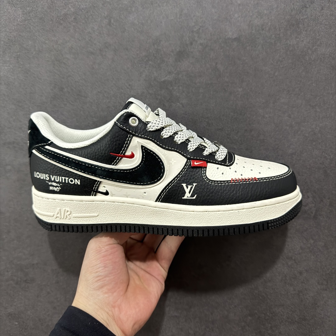 【定制版】Nike Air Force 1\'07 Low LV联名 荔纹黑 空军一号低帮休闲板鞋 YX5066-349  #原楦头原纸板 原装鞋盒 定制五金配件 内置全掌气垫 原厂鞋底  尺码:36 36.5 37.5 38 38.5 39 40 40.5 41 42 42.5 43 44 44.5 45-选品中心