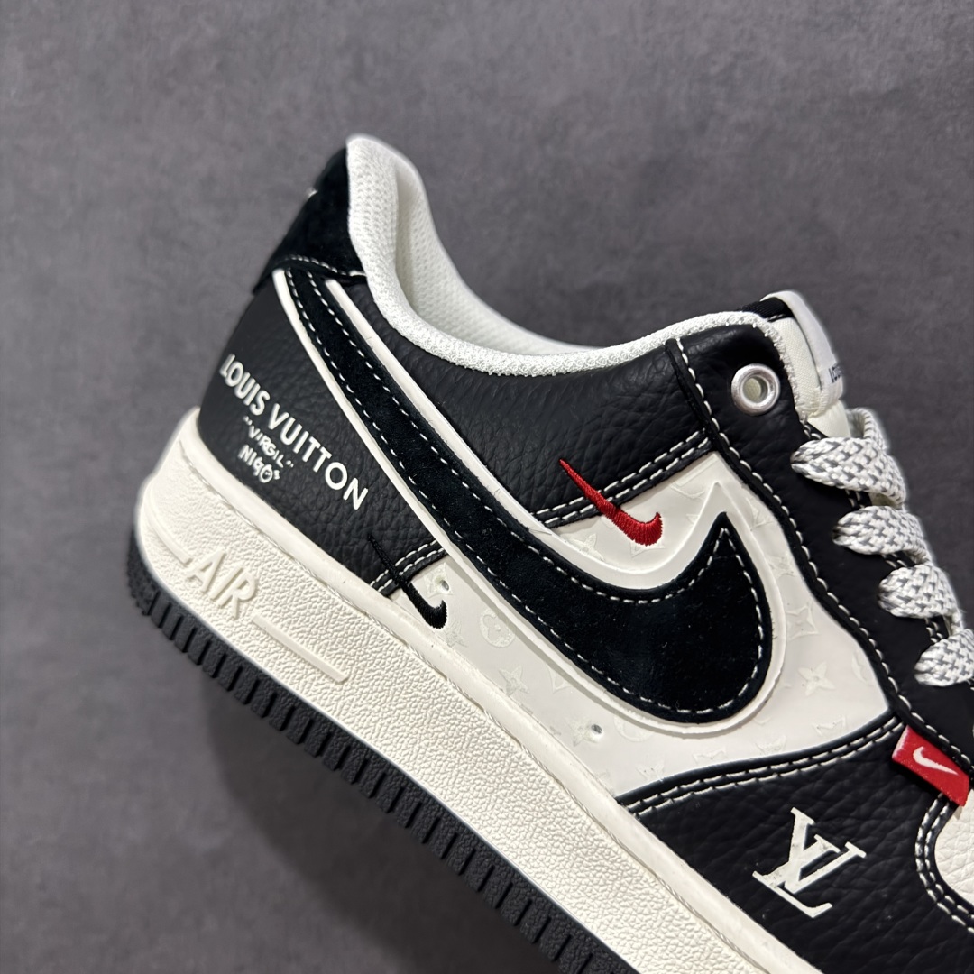 图片[6]-【定制版】Nike Air Force 1\’07 Low LV联名 荔纹黑 空军一号低帮休闲板鞋 YX5066-349  #原楦头原纸板 原装鞋盒 定制五金配件 内置全掌气垫 原厂鞋底  尺码：36 36.5 37.5 38 38.5 39 40 40.5 41 42 42.5 43 44 44.5 45-选品中心