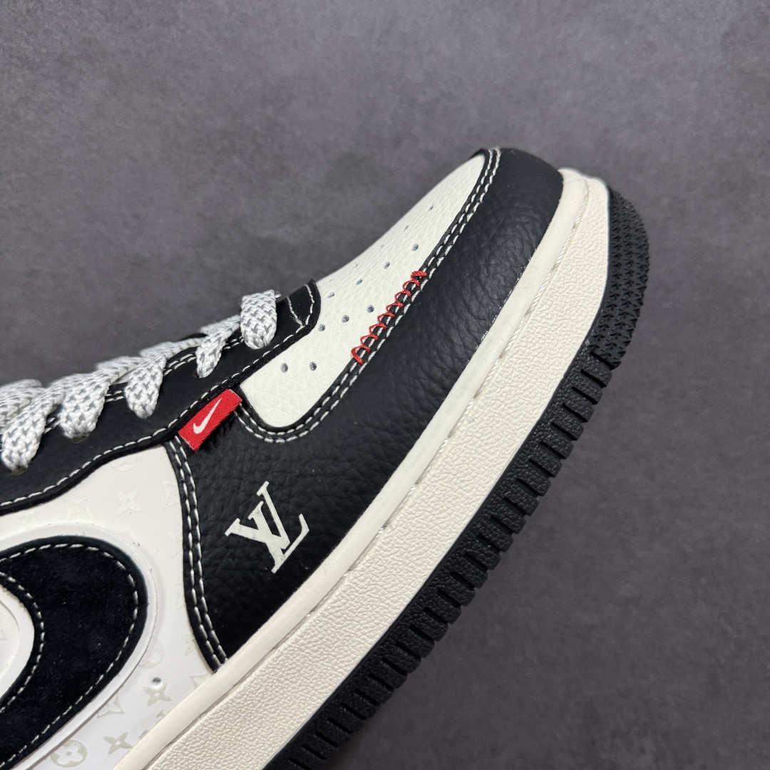 图片[5]-【定制版】Nike Air Force 1\’07 Low LV联名 荔纹黑 空军一号低帮休闲板鞋 YX5066-349  #原楦头原纸板 原装鞋盒 定制五金配件 内置全掌气垫 原厂鞋底  尺码：36 36.5 37.5 38 38.5 39 40 40.5 41 42 42.5 43 44 44.5 45-选品中心