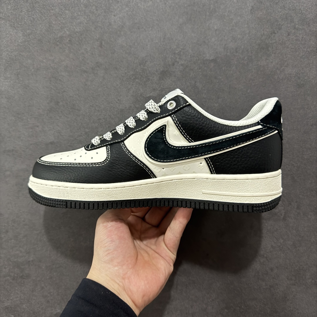 图片[2]-【定制版】Nike Air Force 1\’07 Low LV联名 荔纹黑 空军一号低帮休闲板鞋 YX5066-349  #原楦头原纸板 原装鞋盒 定制五金配件 内置全掌气垫 原厂鞋底  尺码：36 36.5 37.5 38 38.5 39 40 40.5 41 42 42.5 43 44 44.5 45-选品中心