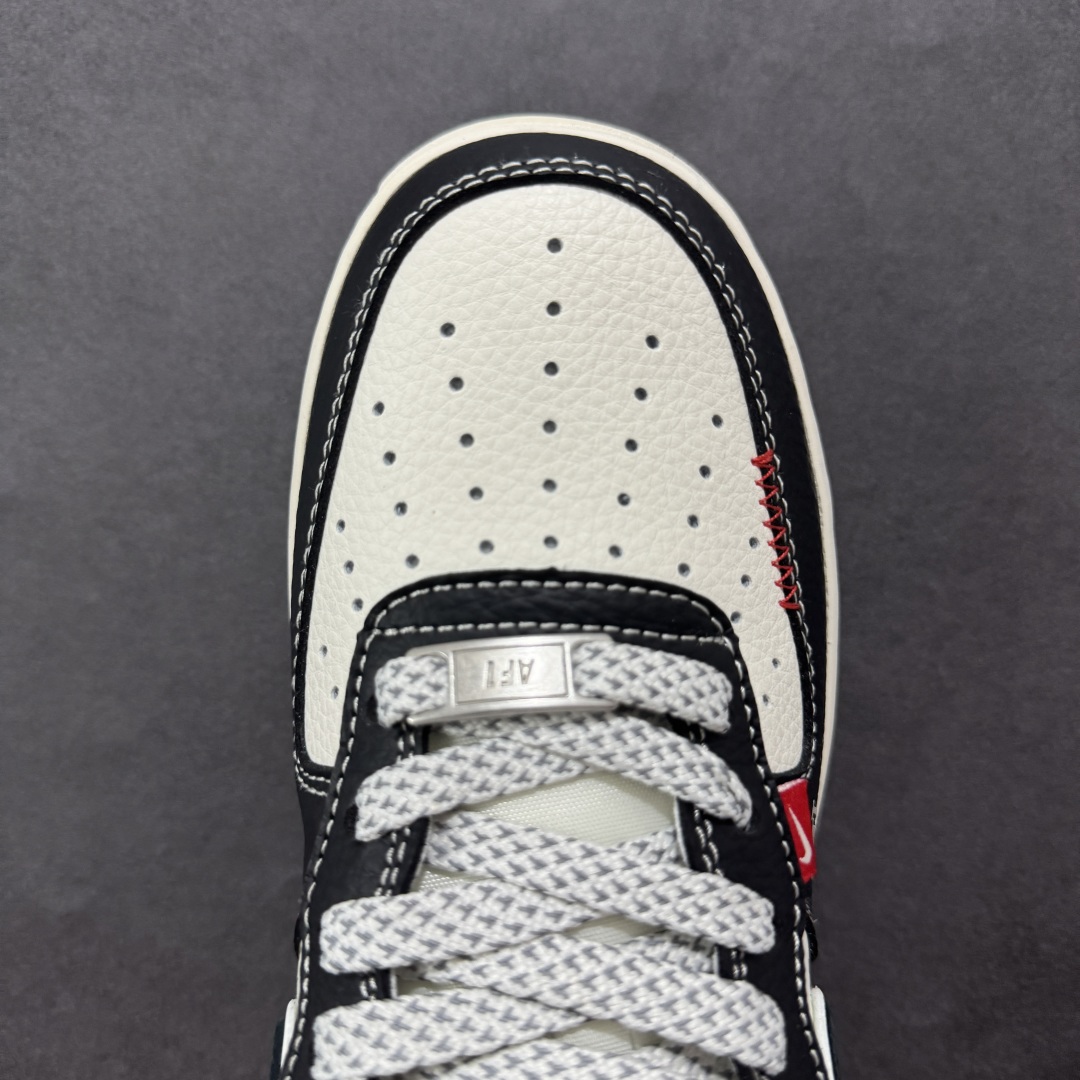 图片[8]-【定制版】Nike Air Force 1\’07 Low LV联名 荔纹黑 空军一号低帮休闲板鞋 YX5066-349  #原楦头原纸板 原装鞋盒 定制五金配件 内置全掌气垫 原厂鞋底  尺码：36 36.5 37.5 38 38.5 39 40 40.5 41 42 42.5 43 44 44.5 45-选品中心