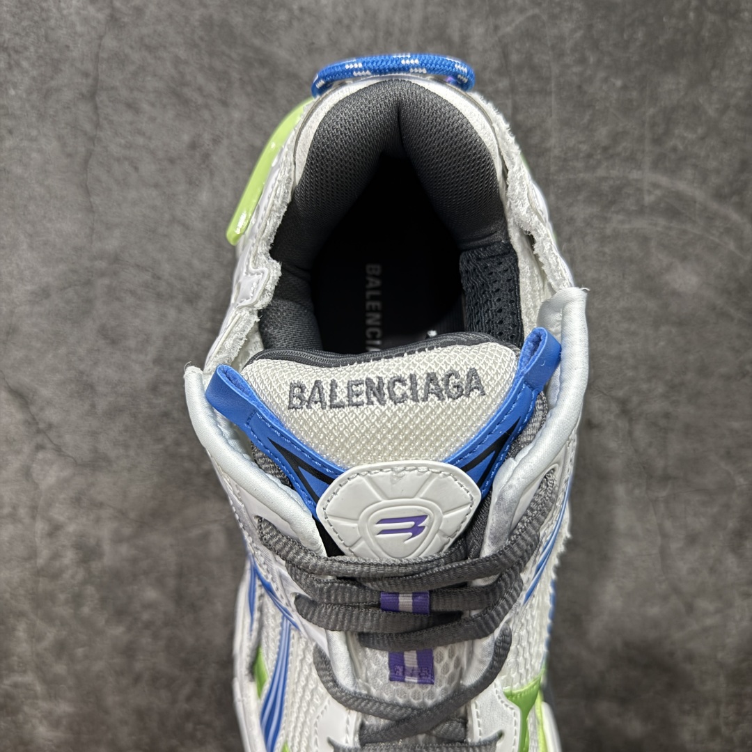 图片[8]-【纯原VG版本】Balenciaga Runner 巴黎世家7代 破坏风 手工做旧款复古老爹鞋 全新外贸版本 核心配合工厂优势供应 该款是通过溢胶 做旧 缝线等细节 展示了设计师 Demna的运动鞋风格 传递复古感 后侧板 翘起的鞋头 展示了 Demna 在结构上的未来构想 尺码：35 36 37 38 39 40 41 42 43 44 45 46-选品中心