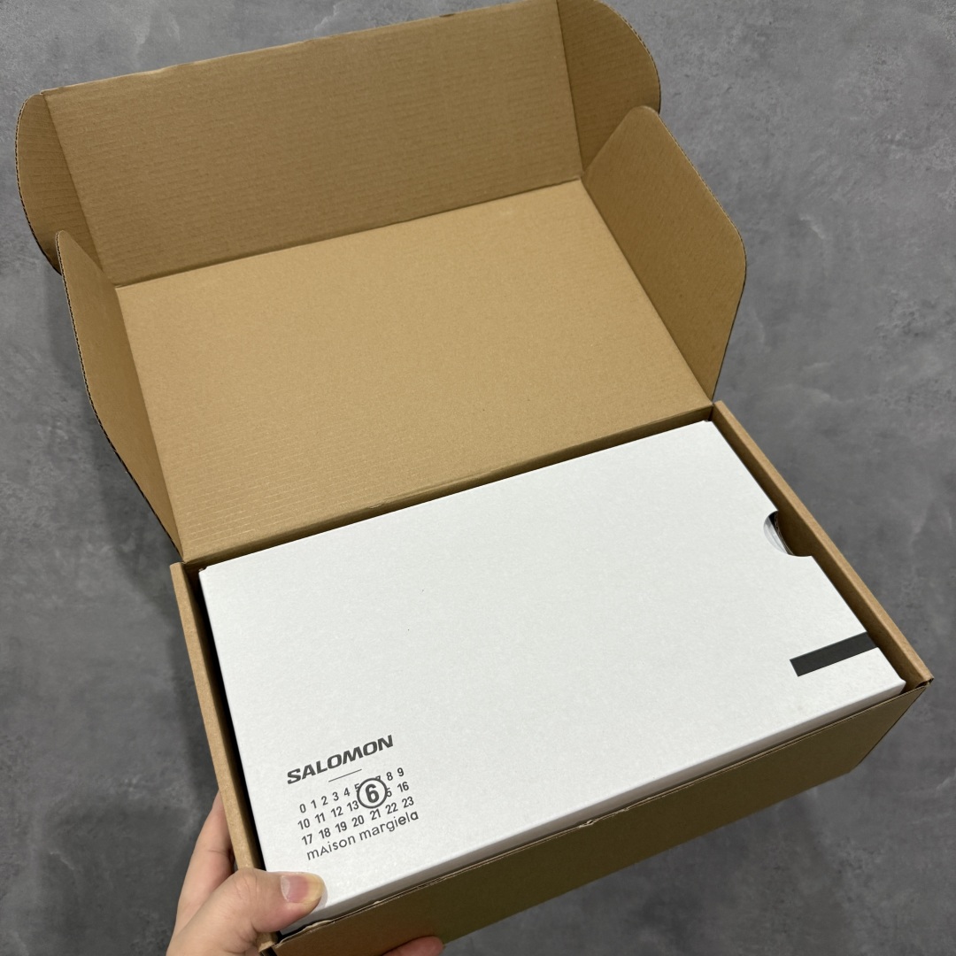  
【莞产礼盒版本】MM6马吉拉 x Salomon 萨洛蒙Spectur 2系列 情侣款 网面 厚底 