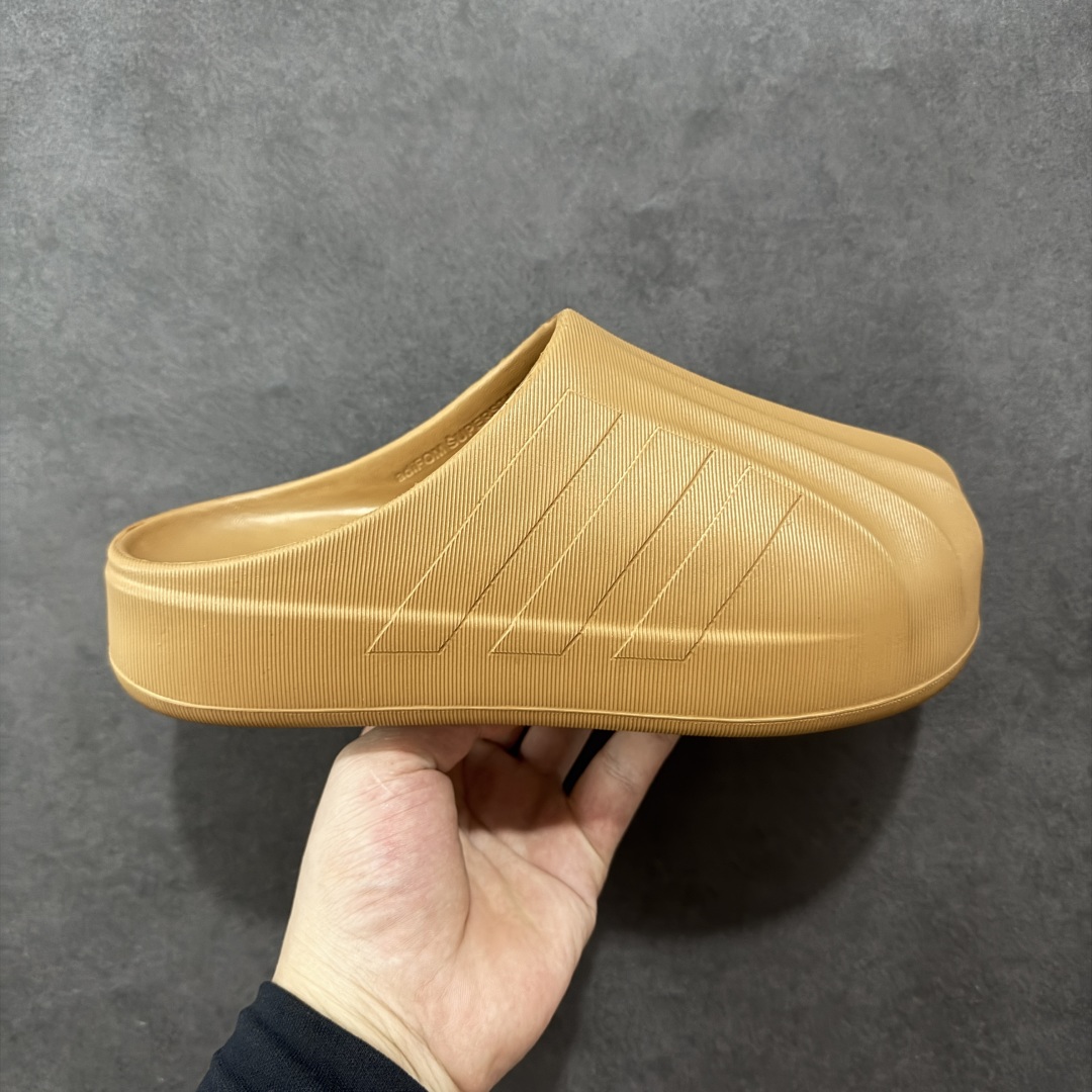 【公司级】Adidas originals AdiF OM Superstar Mule 阿迪今夏爆款包头鸭鸭拖鞋得物小红书网红达人明星同款 今夏爆款 货号：IE0754 尺码：36-45（半）-选品中心