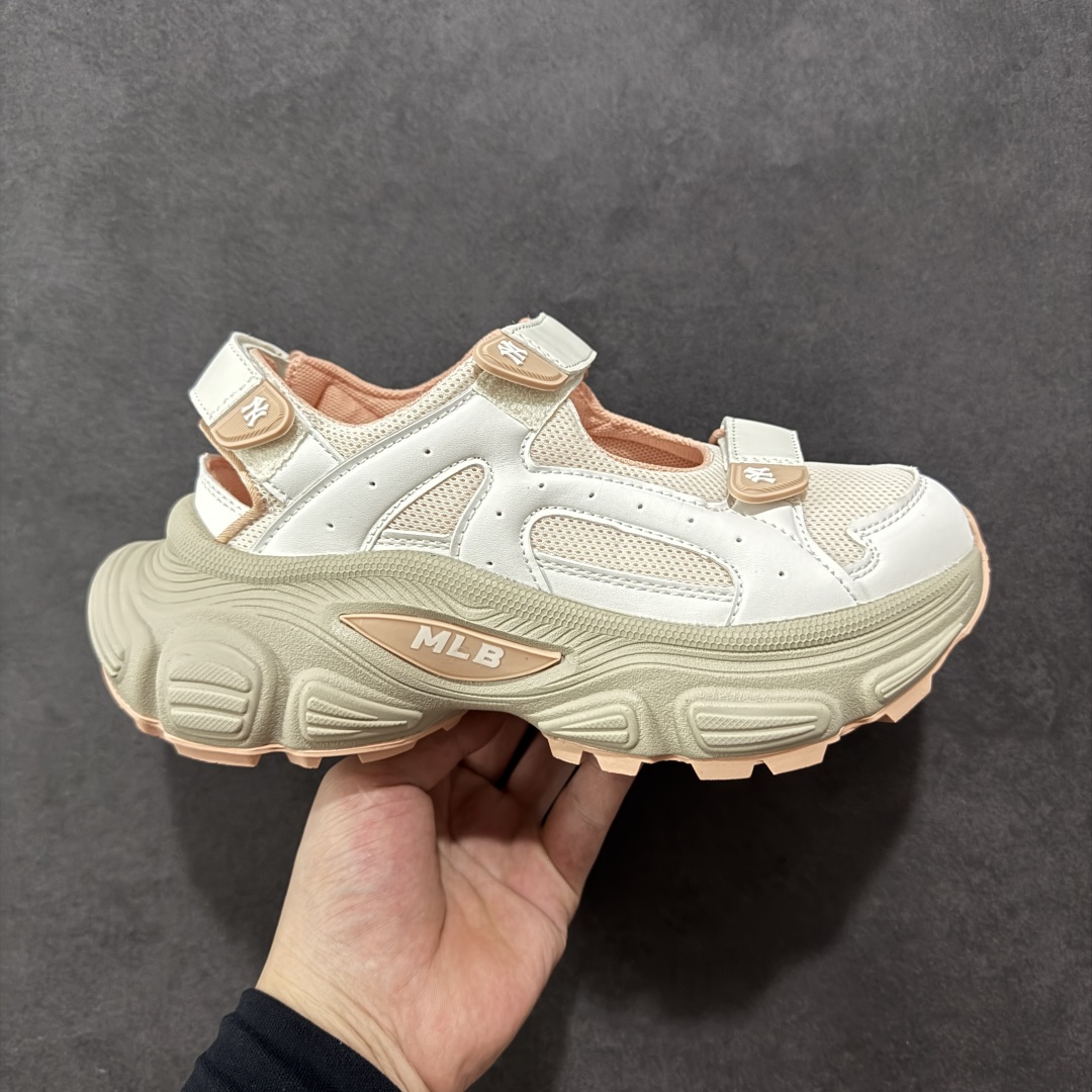 【公司级】网红爆款 MLB Winner Chunky Mask 低帮休闲凉鞋 原厂防伪吊牌 尺码:35 36 36.5 37.5 38 38.5 39 40 41 42 43 44-选品中心