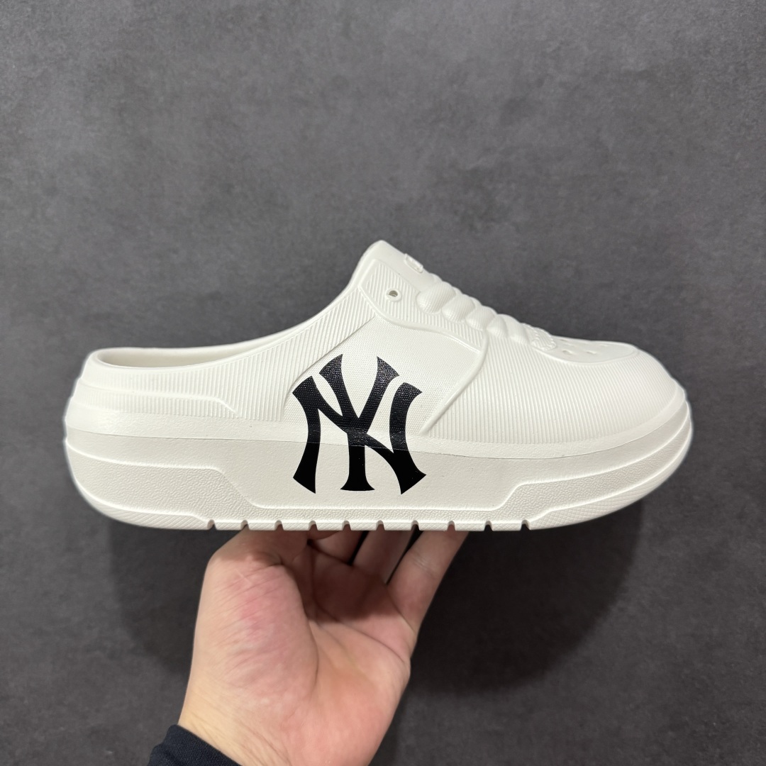 【公司级】MLB 美国职业棒球大联盟 Chunky Liner Mule 慕勒 半包拖鞋 尺码:35-44-选品中心