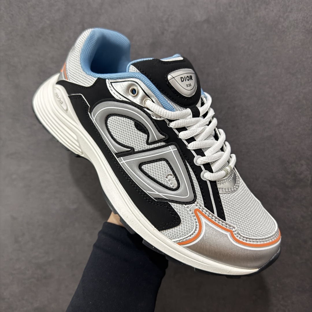 图片[3]-【公司级】Dior迪奥B30网眼织物厚底系带休闲低帮运动鞋男女同款老爹鞋 性价比拉满 品质细节都不错 工厂长期补货 跑量必备款 尺码：36-45-选品中心