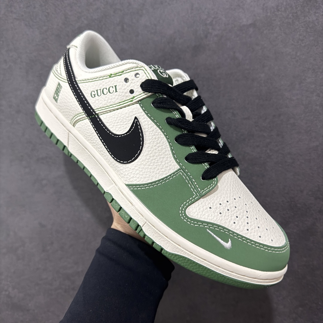  
【定制版】Gucci x Nk SB Dunk Low 定制配色 古驰联名 Dunk系列复古低帮休闲