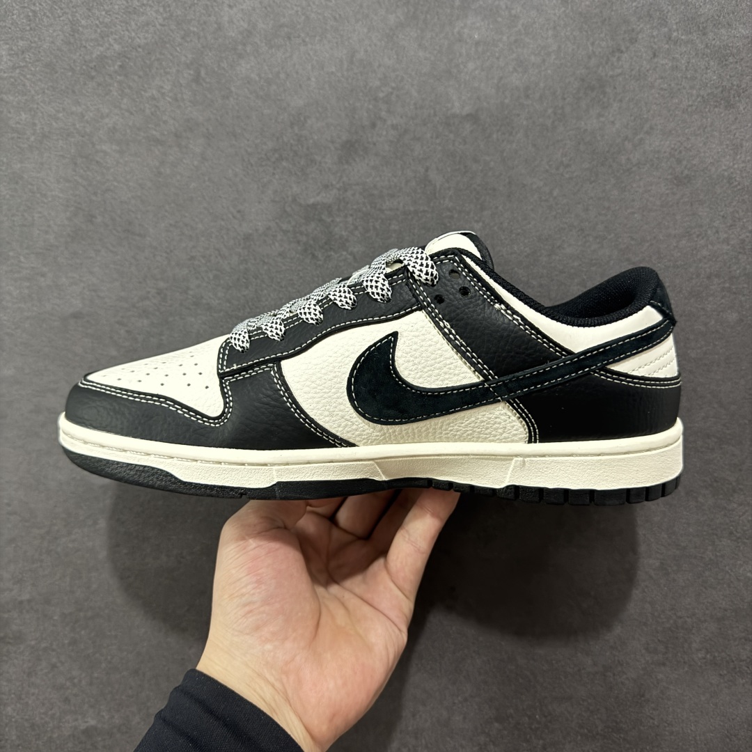  
【定制版】Nike SB Dunk Low 北面联名 黑白黑勾黑勾 周年高端定制 低帮休闲板鞋 YX